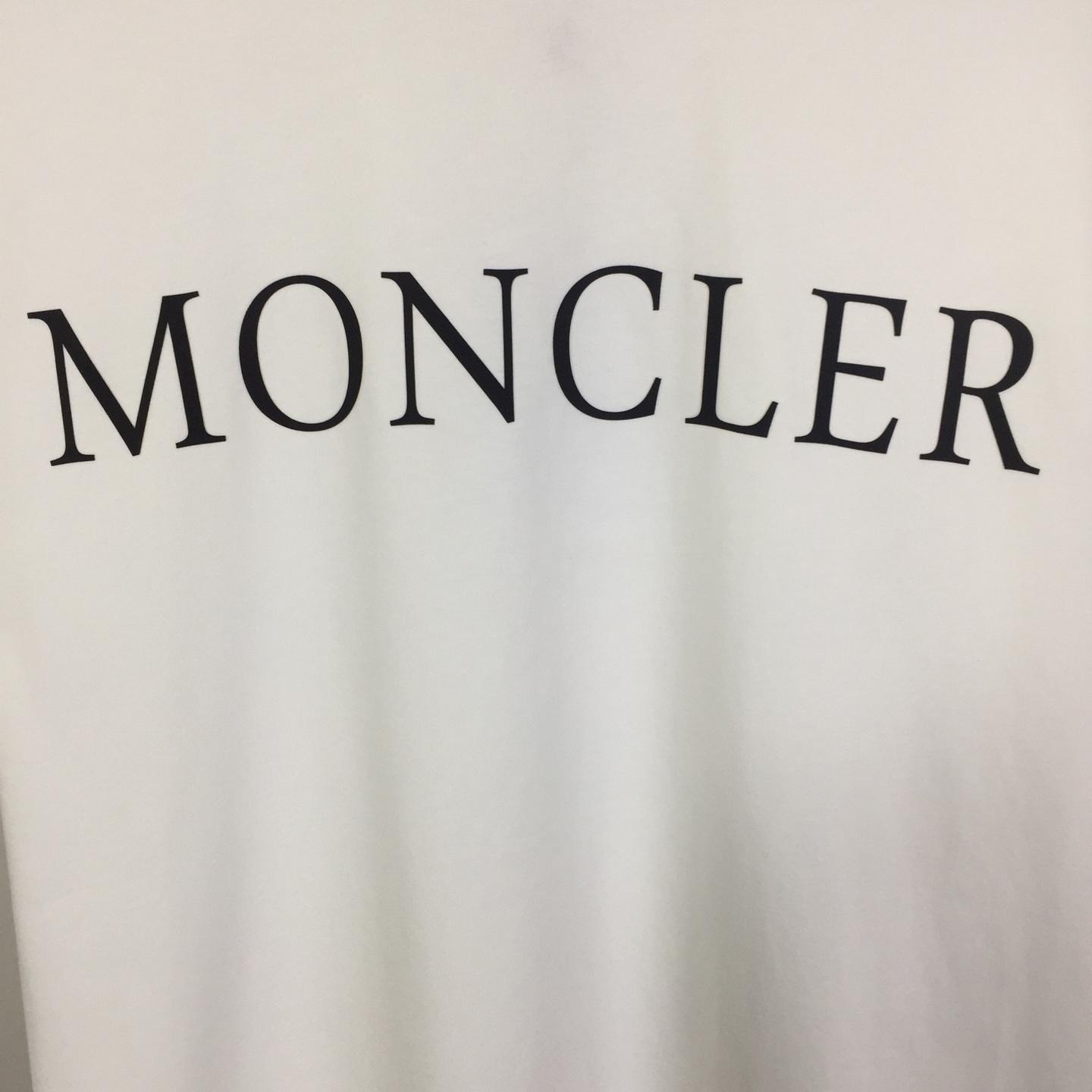 Moncler Logo Cotton T-shirt - EUR FASHION