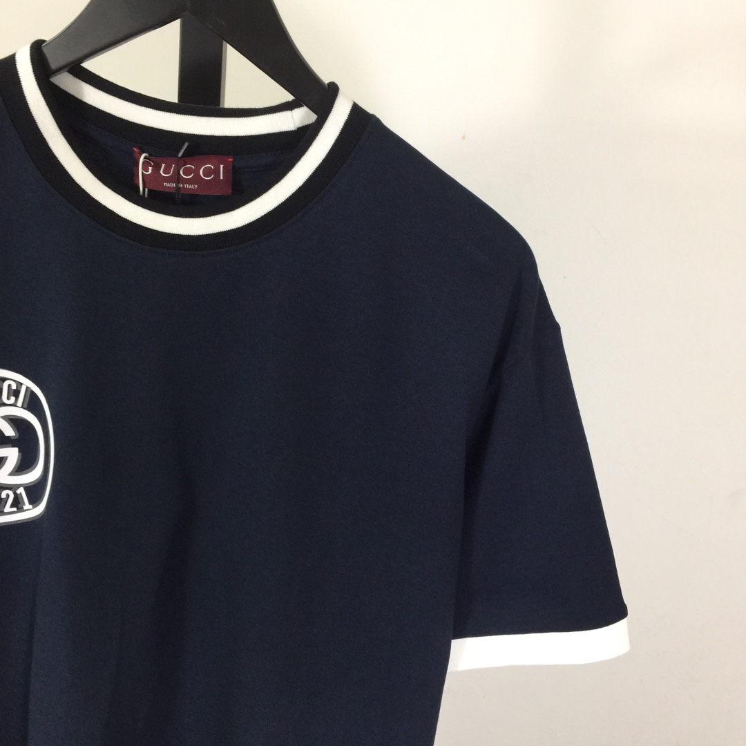 Gucci Cotton Jersey T-shirt With Embroidery - EUR FASHION