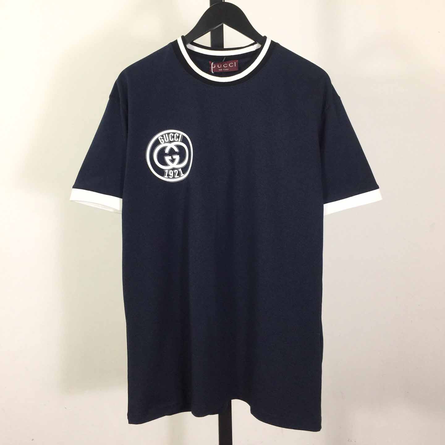 Gucci Cotton Jersey T-shirt With Embroidery - EUR FASHION