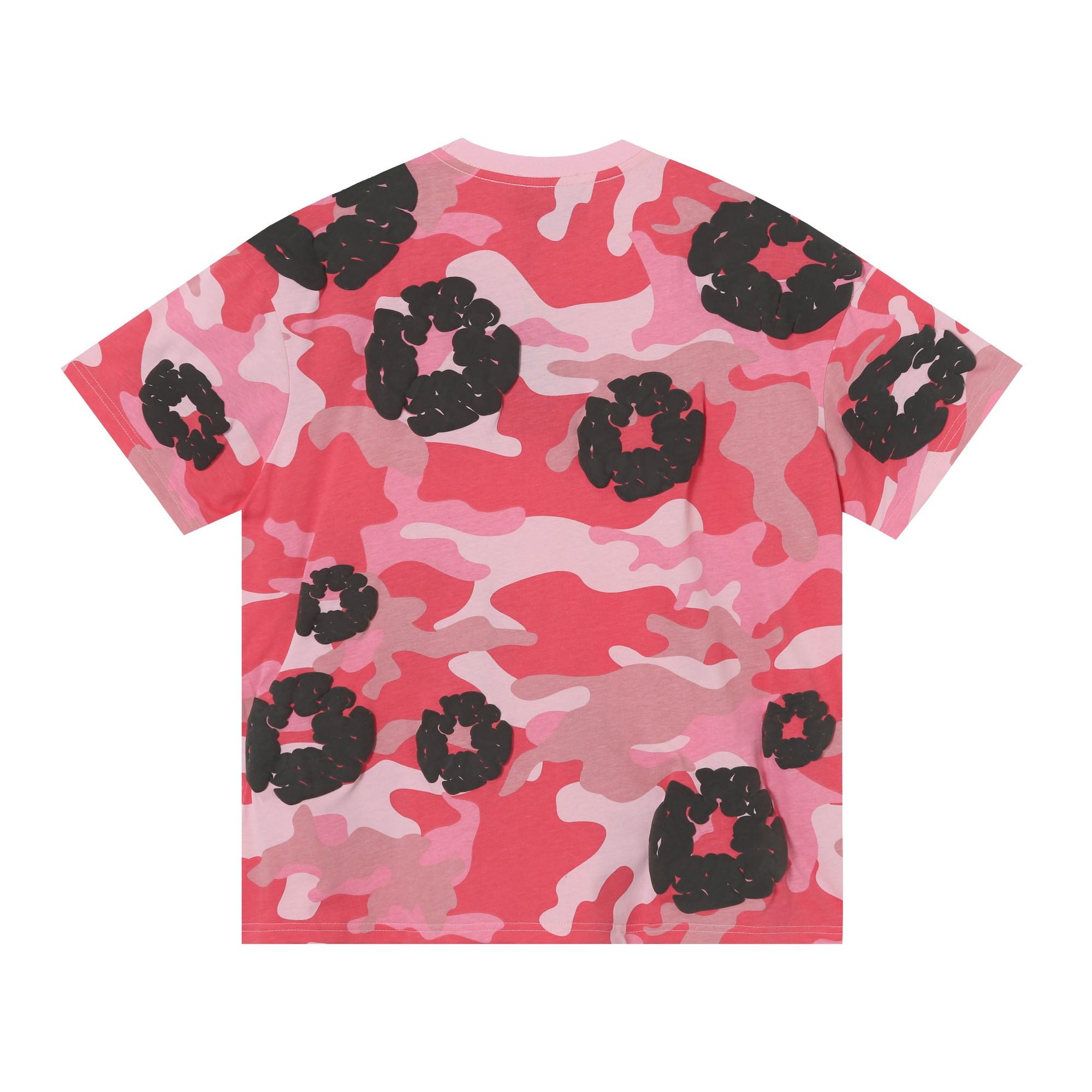 Denim Tears Camo Cotton T-shirt  - EUR FASHION