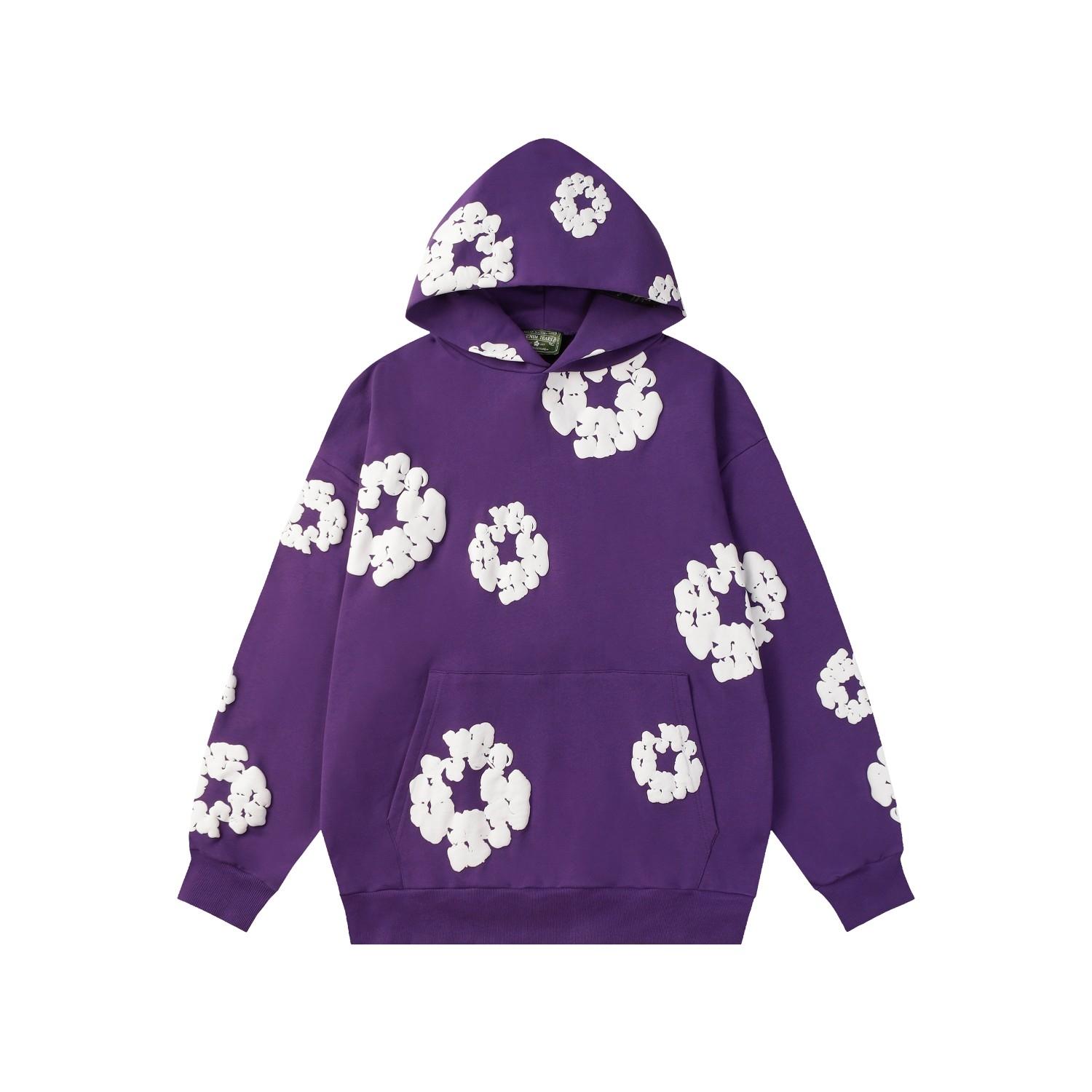 Denim Tears Cotton Hoodie - EUR FASHION