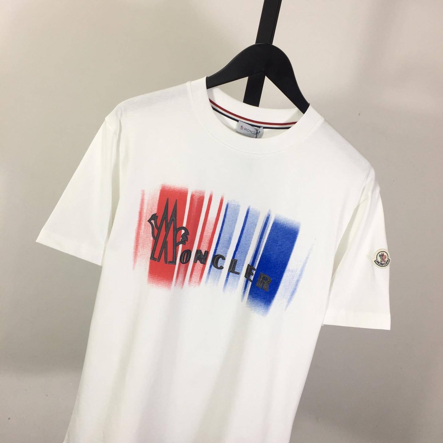 Moncler Logo Cotton T-shirt - EUR FASHION