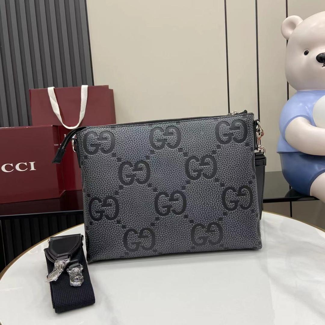 Gucci Medium Jumbo GG Messenger Bag - EUR FASHION