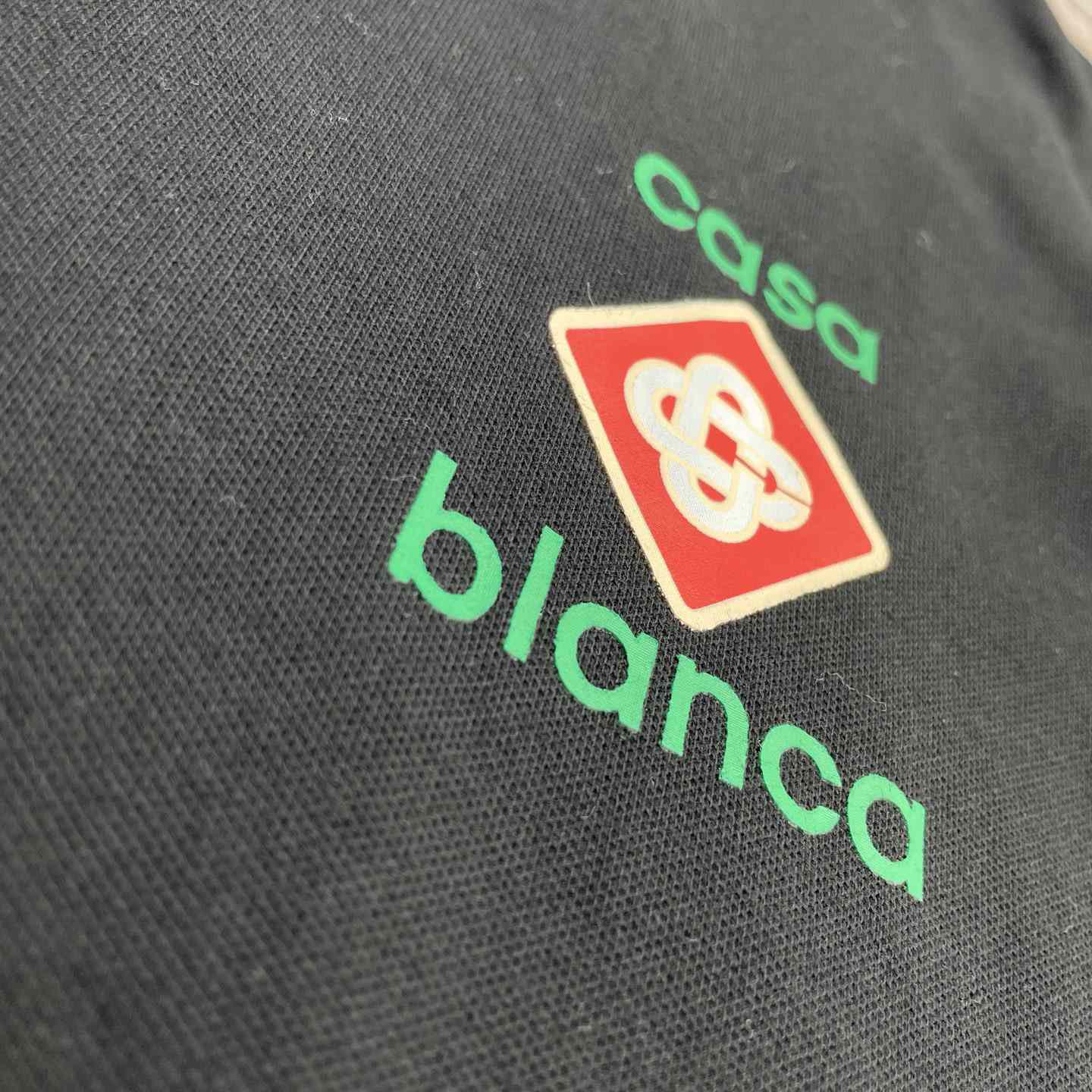 Casablanca Logo Piqué Polo Shirt   c999 - EUR FASHION