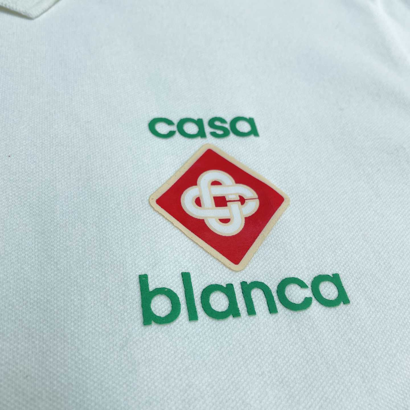 Casablanca Logo Piqué Polo Shirt   c1000 - EUR FASHION