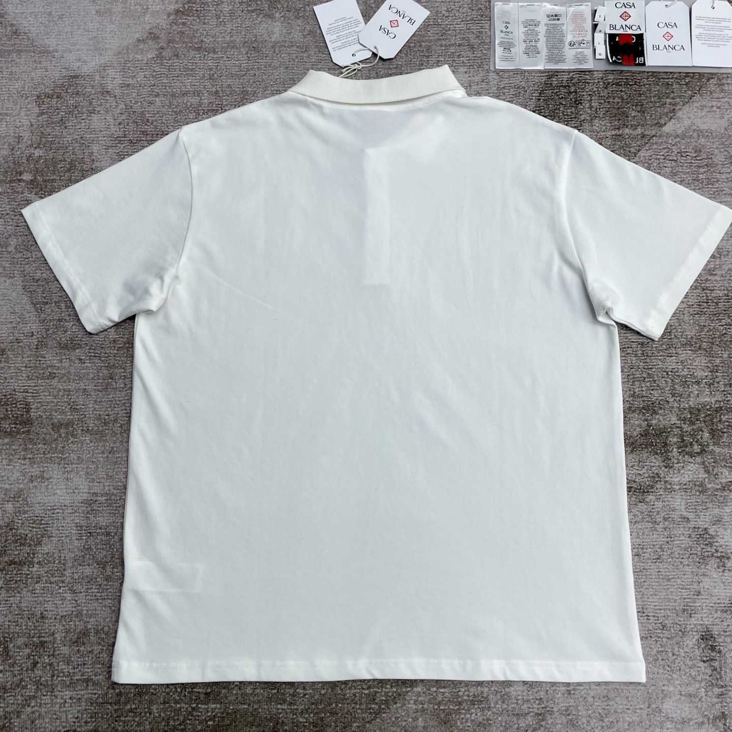 Casablanca Logo Piqué Polo Shirt   c1000 - EUR FASHION