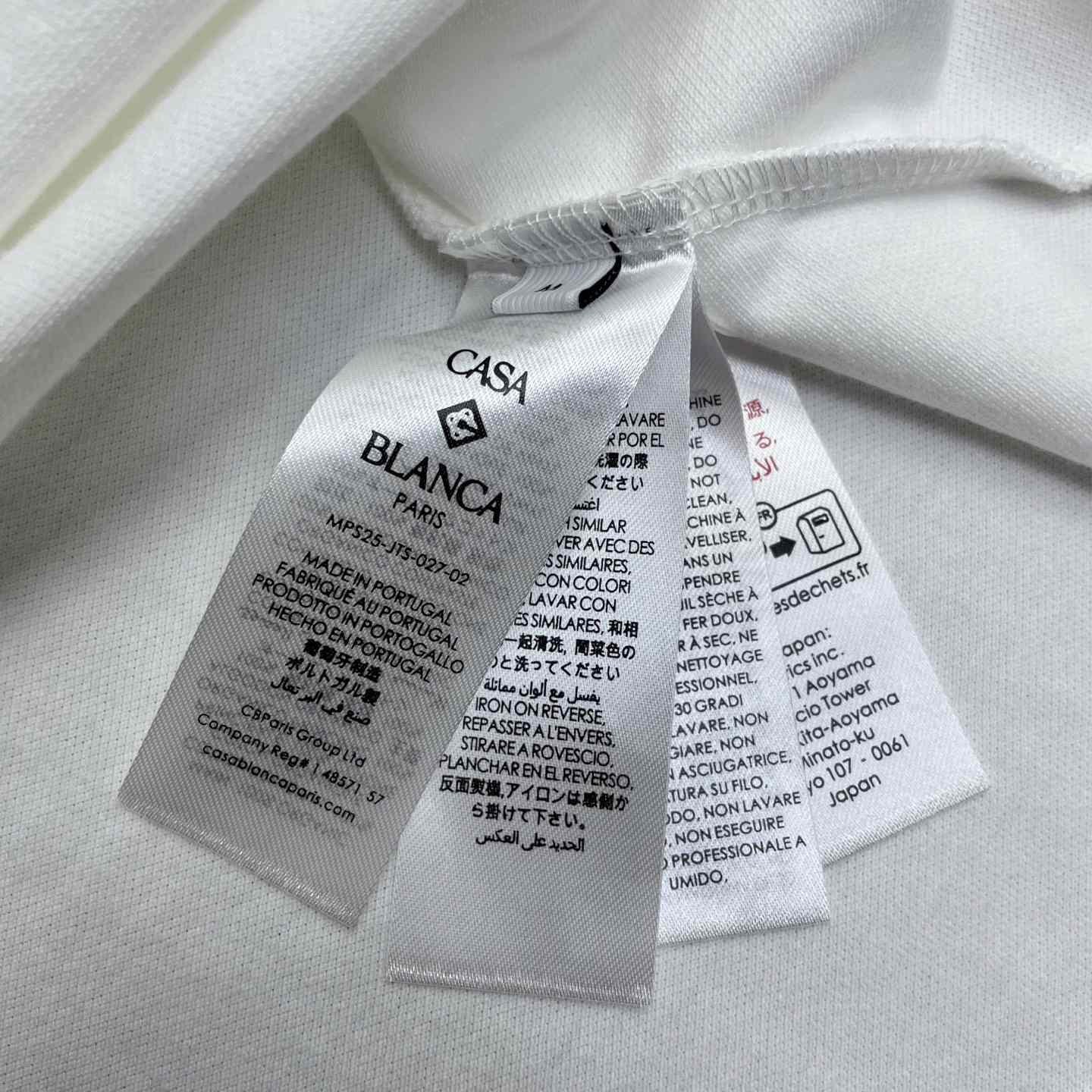 Casablanca Logo Piqué Polo Shirt   c1000 - EUR FASHION