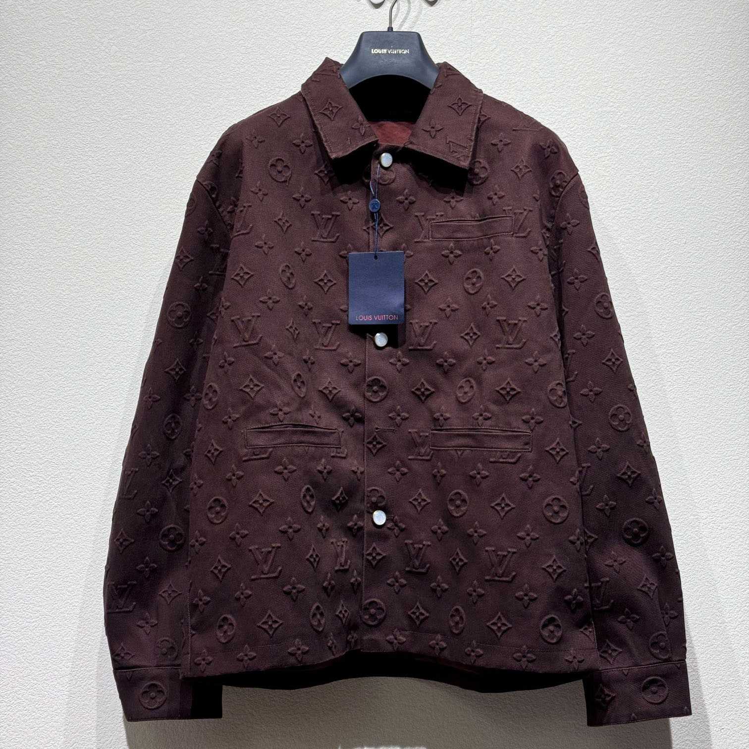 Louis Vuitton Monogram Embossed Overshirt    - EUR FASHION