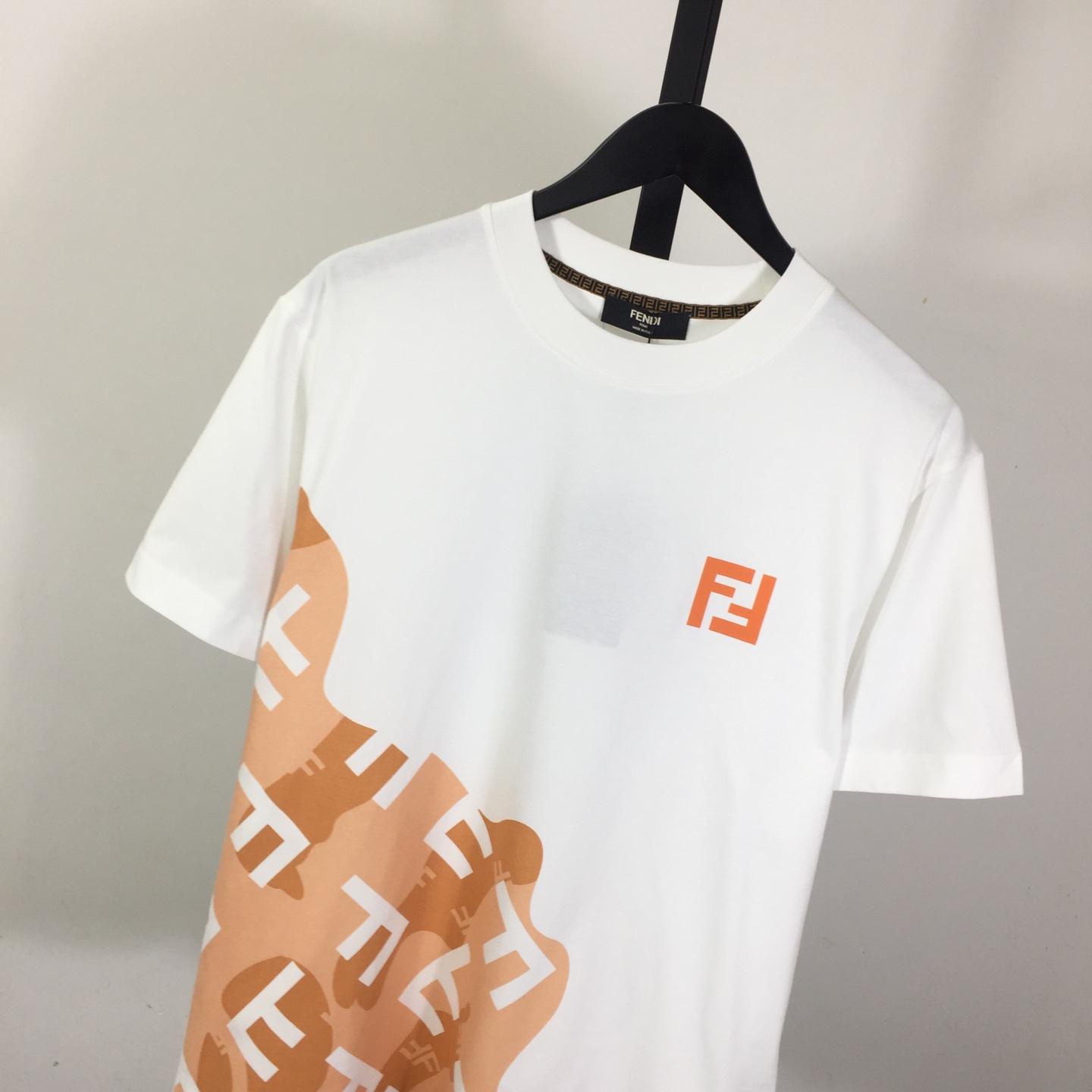 Fendi Cotton T-shirt - EUR FASHION