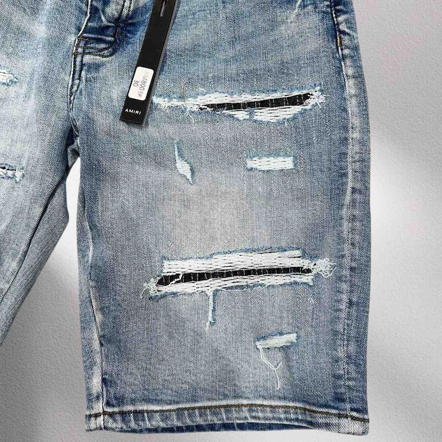 Amiri Denim Shorts     8003 - EUR FASHION