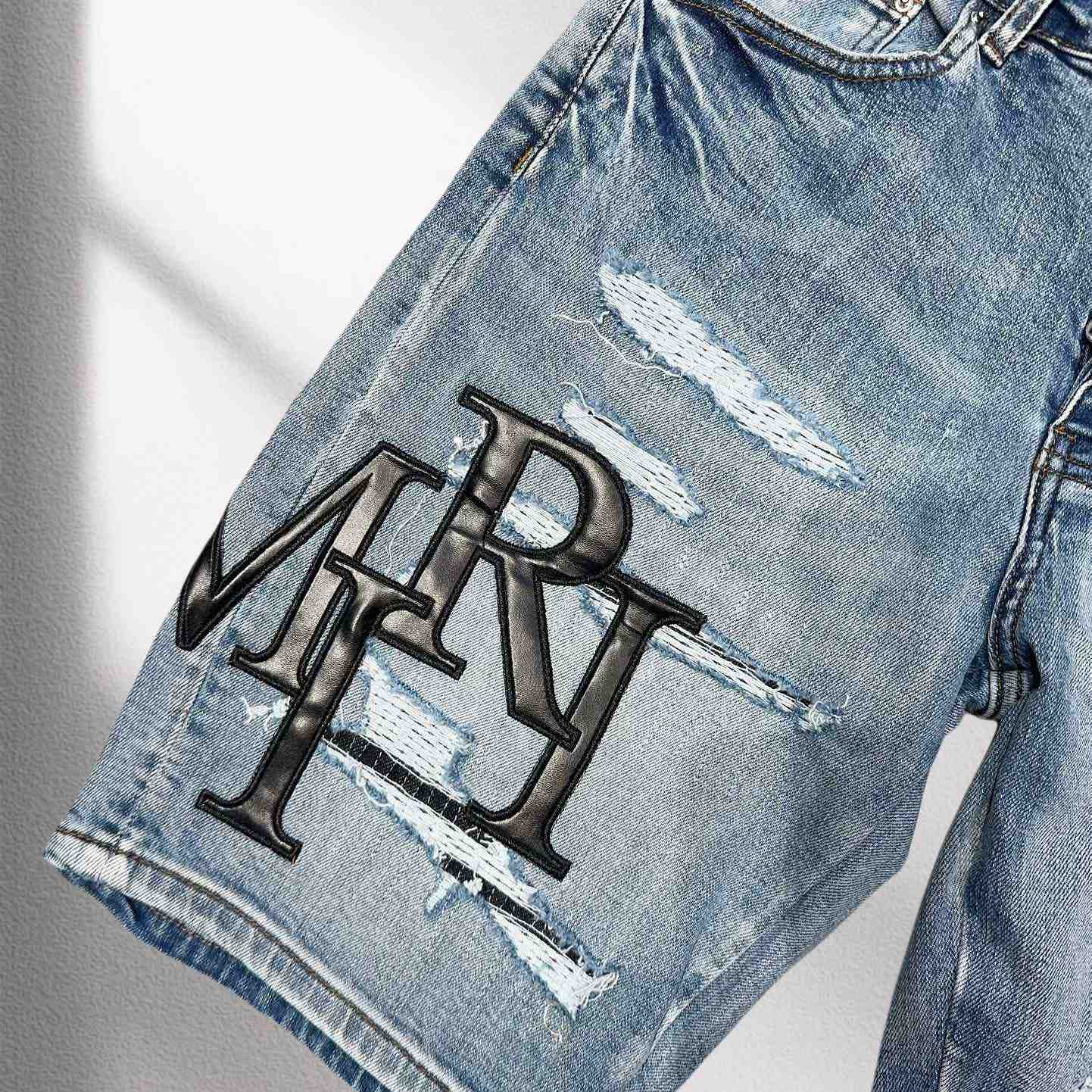 Amiri Denim Shorts     8003 - EUR FASHION