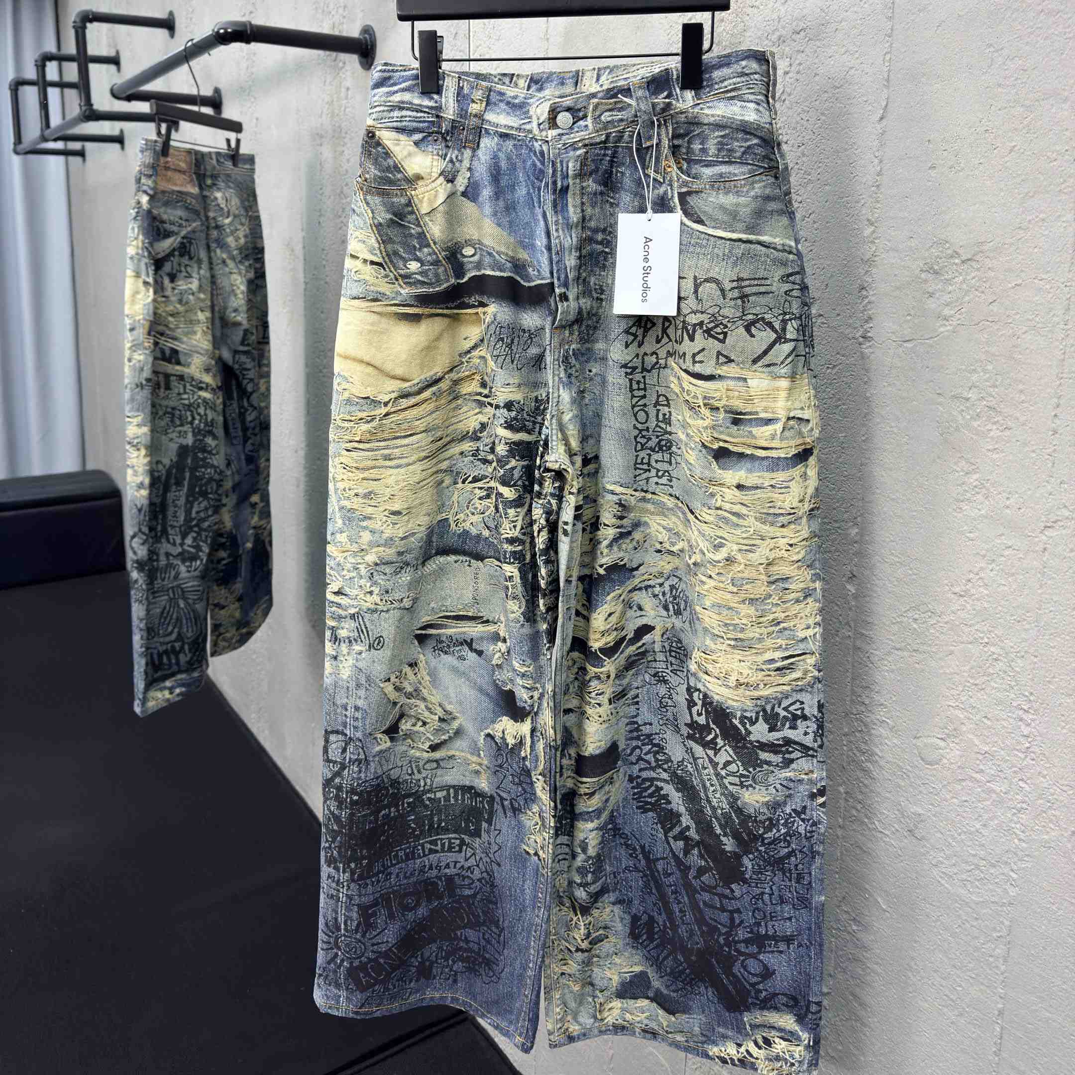 Acne Studios Super Baggy Fit Jeans - 2023 - EUR FASHION