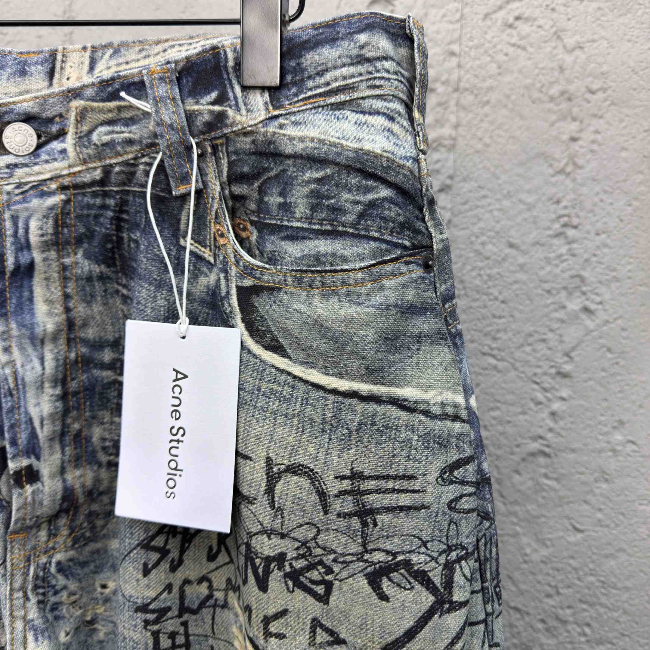 Acne Studios Super Baggy Fit Jeans - 2023 - EUR FASHION