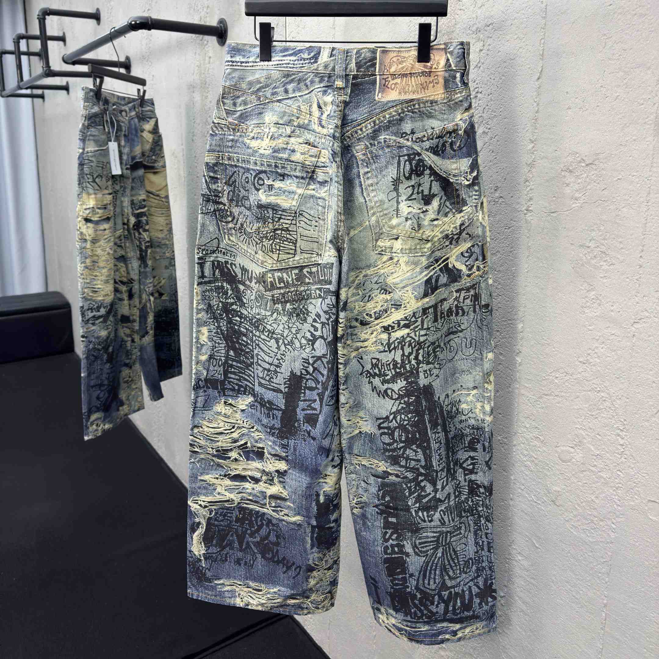 Acne Studios Super Baggy Fit Jeans - 2023 - EUR FASHION