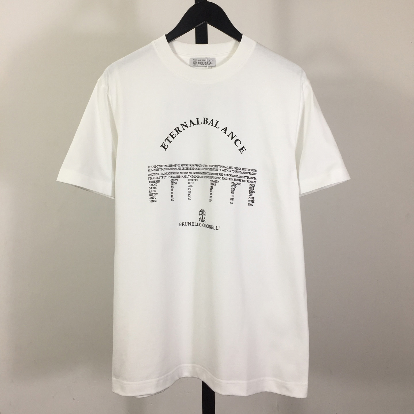 Brunello Cucinelli Graphic-print Cotton T-shirt - EUR FASHION