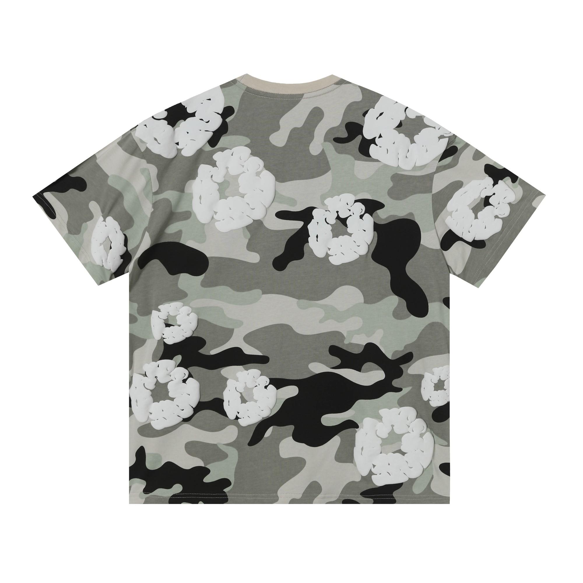 Denim Tears Camo Cotton T-shirt  - EUR FASHION