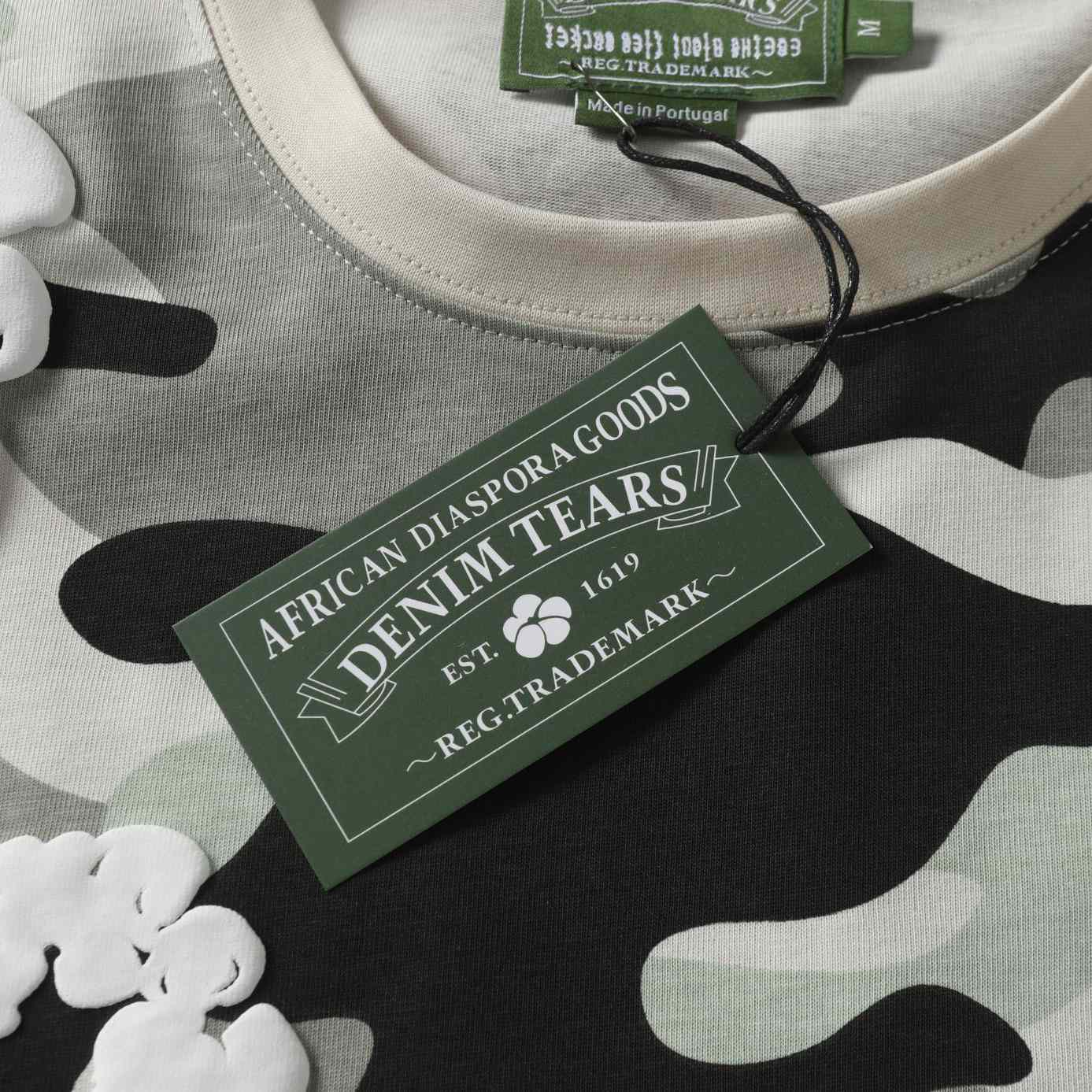 Denim Tears Camo Cotton T-shirt  - EUR FASHION