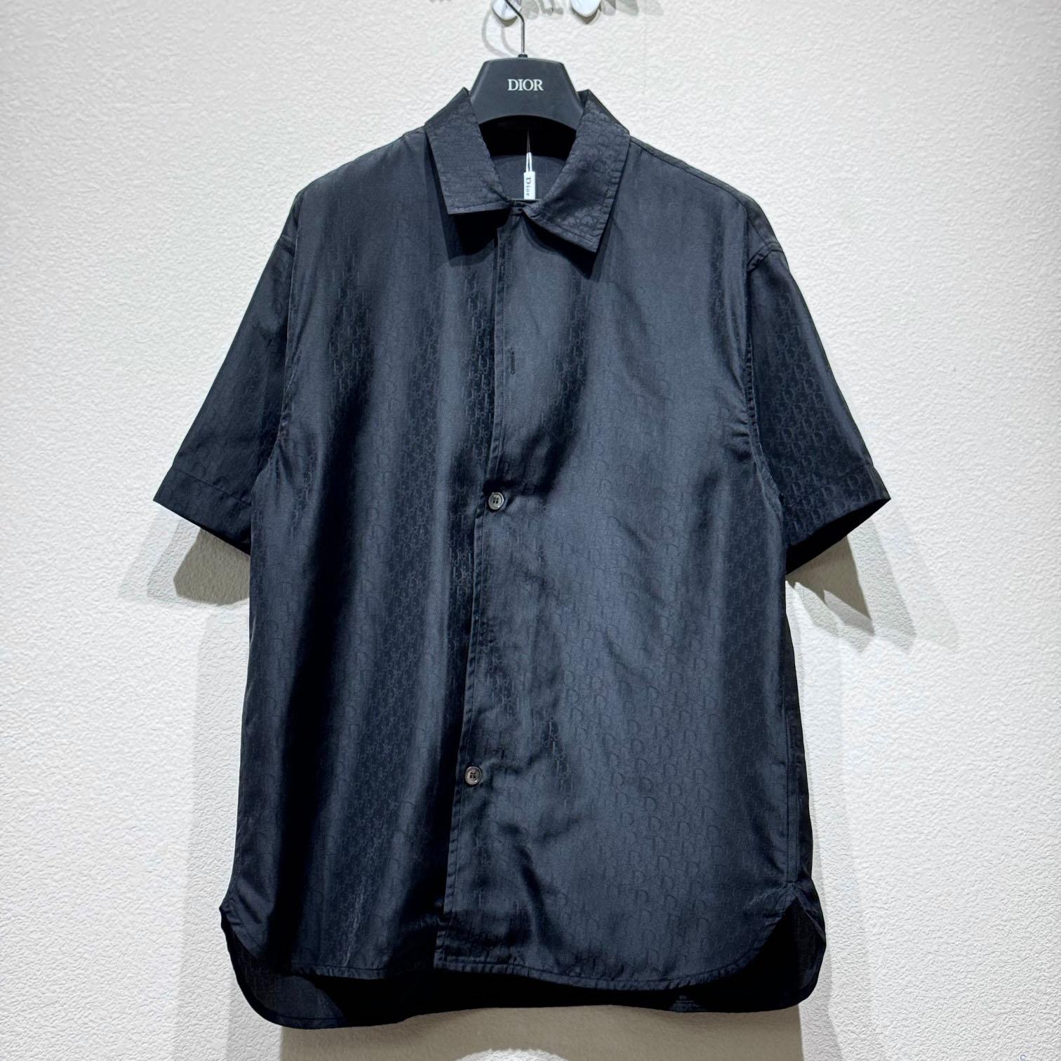 Dior Oblique Short-Sleeved Shirt  - EUR FASHION