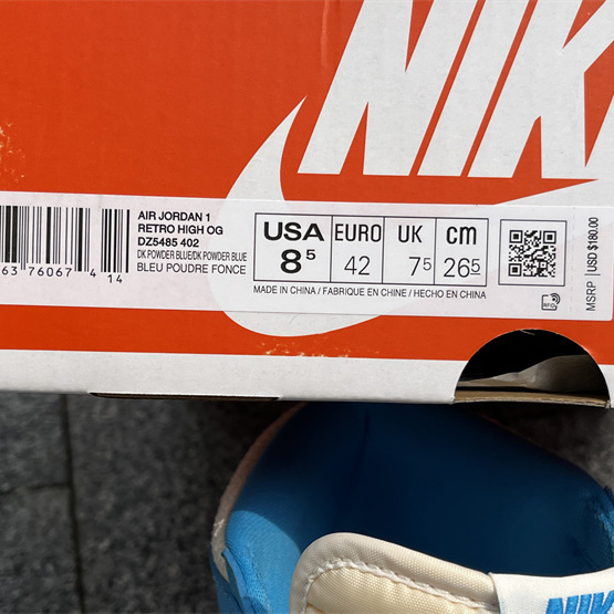 Air Jordan 1 Hi OG “UNC Reimagined” Sneaker   DZ5485-402 - EUR FASHION