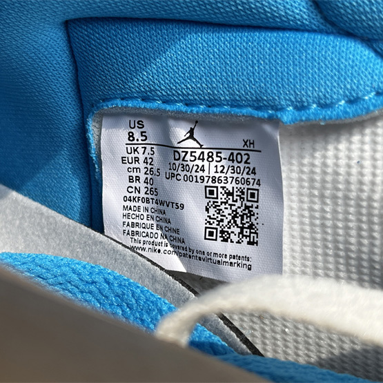 Air Jordan 1 Hi OG “UNC Reimagined” Sneaker   DZ5485-402 - EUR FASHION