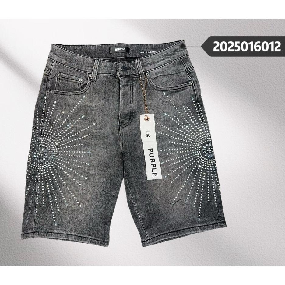 Purple-Brand Denim Shorts    6012 - EUR FASHION