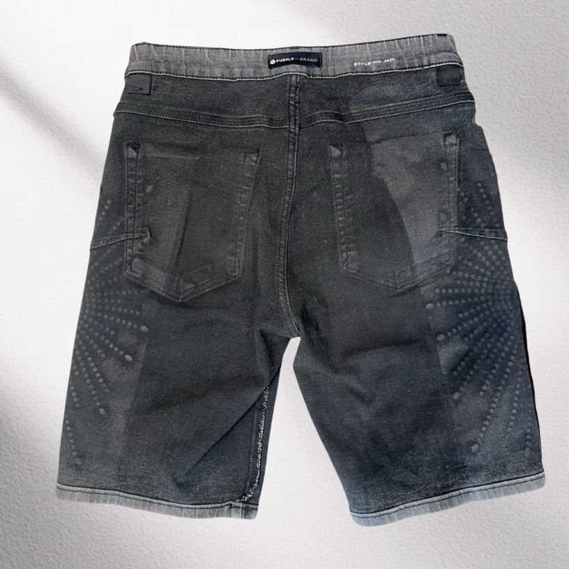Purple-Brand Denim Shorts    6012 - EUR FASHION