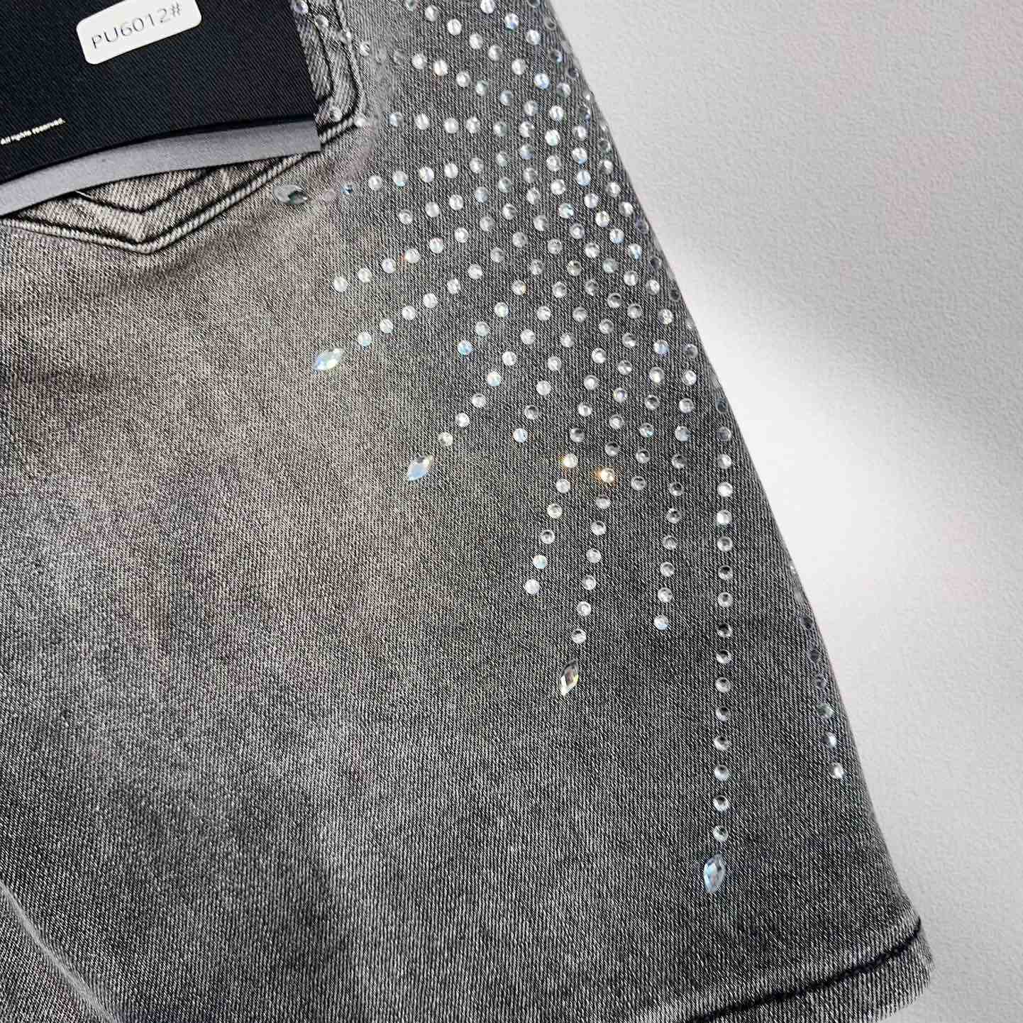 Purple-Brand Denim Shorts    6012 - EUR FASHION