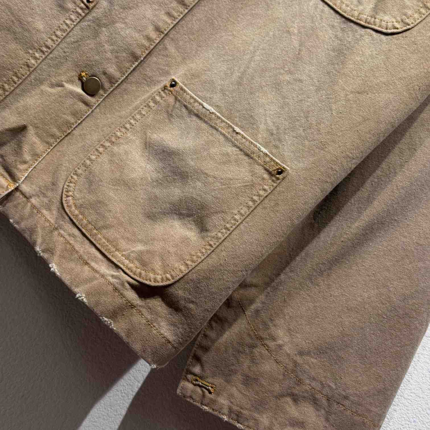 Prada Distressed Canvas Jacket - EUR FASHION