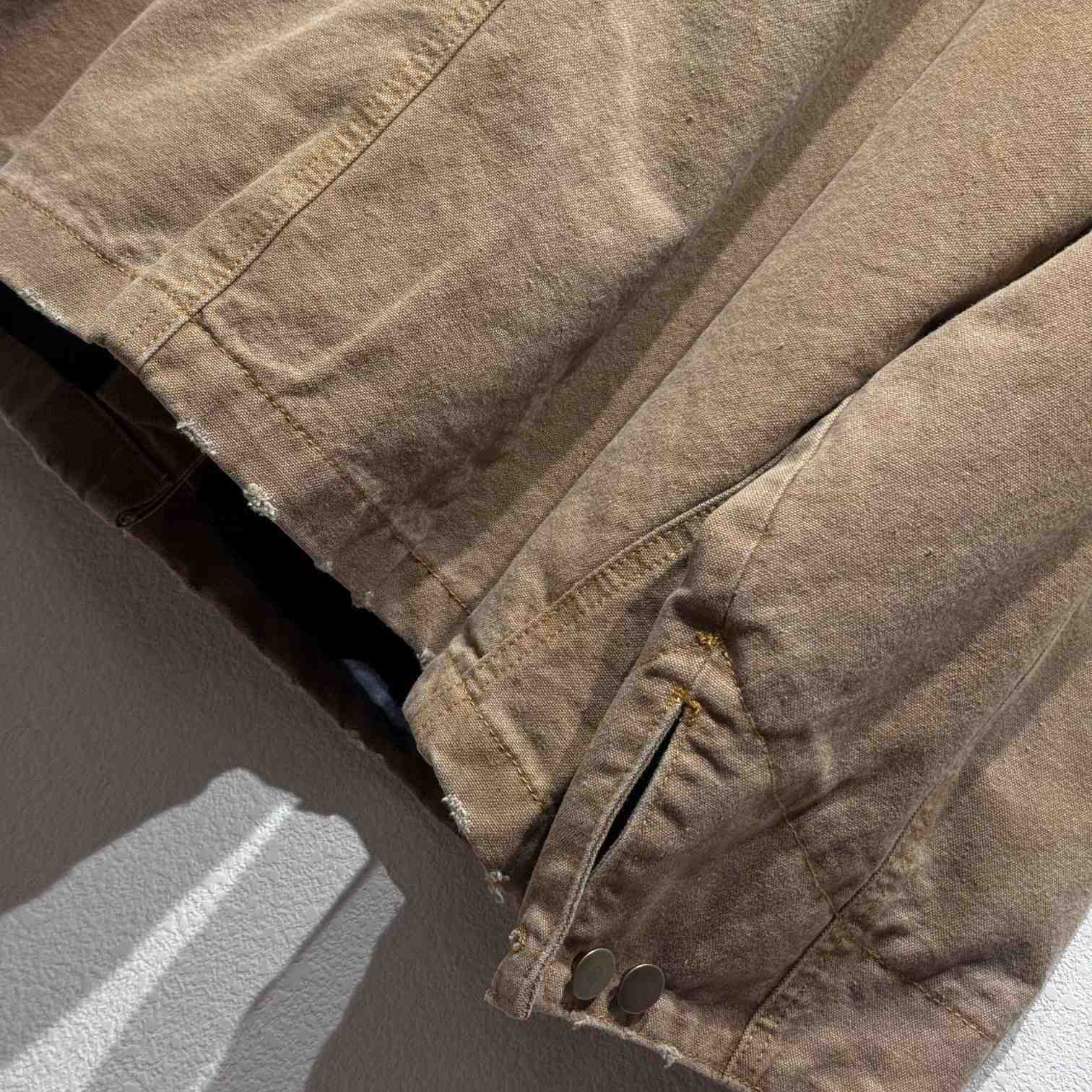 Prada Distressed Canvas Jacket - EUR FASHION