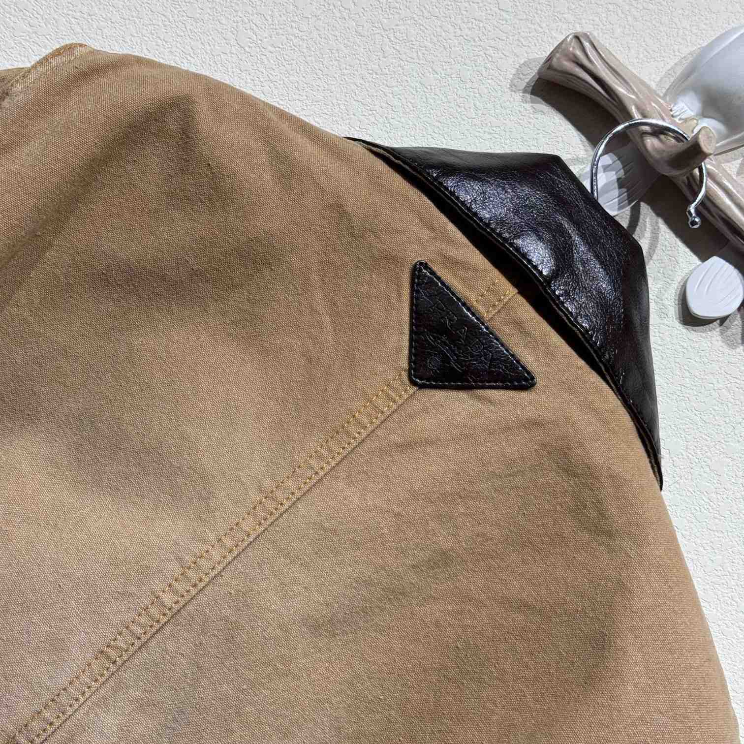 Prada Distressed Canvas Jacket - EUR FASHION