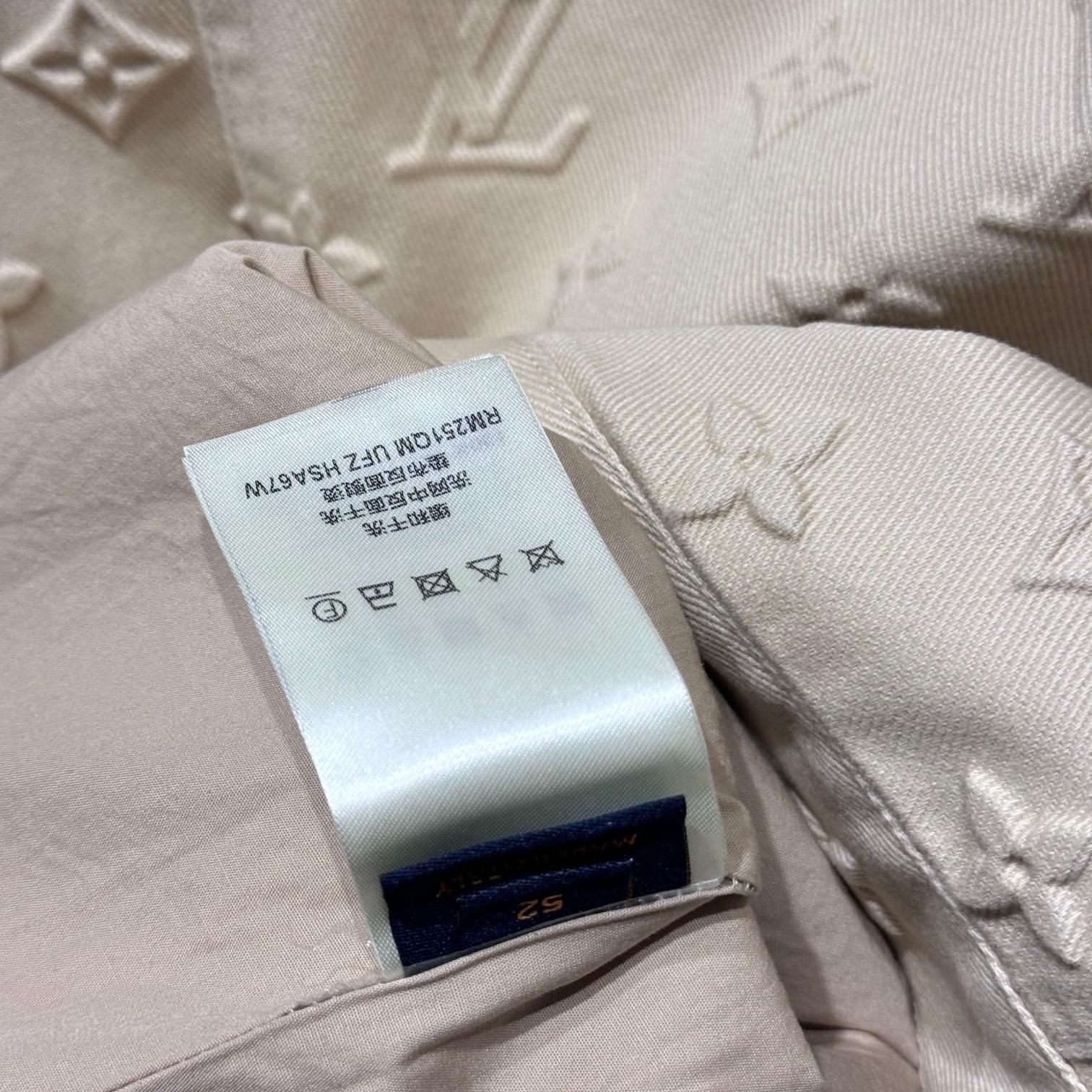 Louis Vuitton Monogram Embossed Overshirt    - EUR FASHION