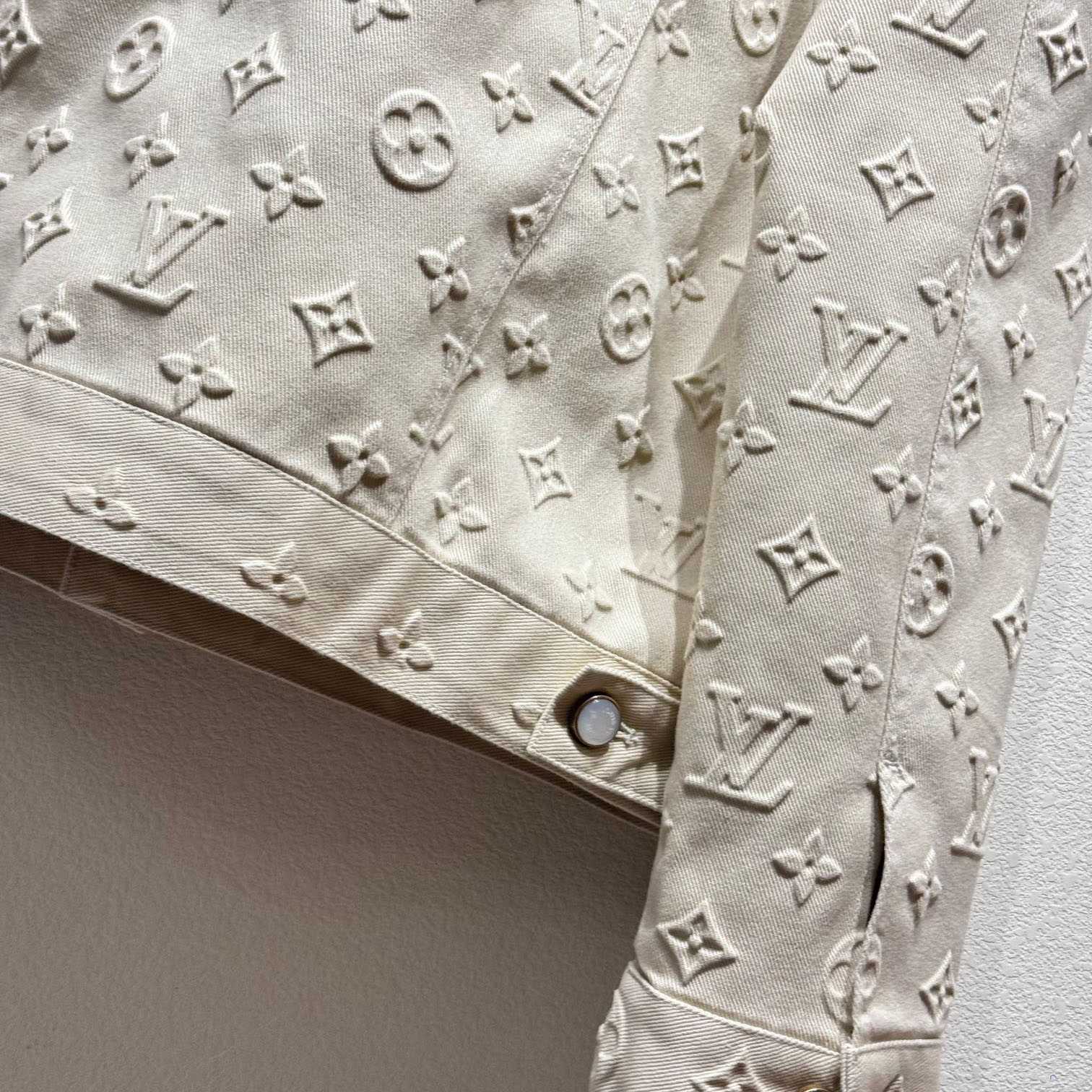 Louis Vuitton Monogram Embossed Overshirt    - EUR FASHION
