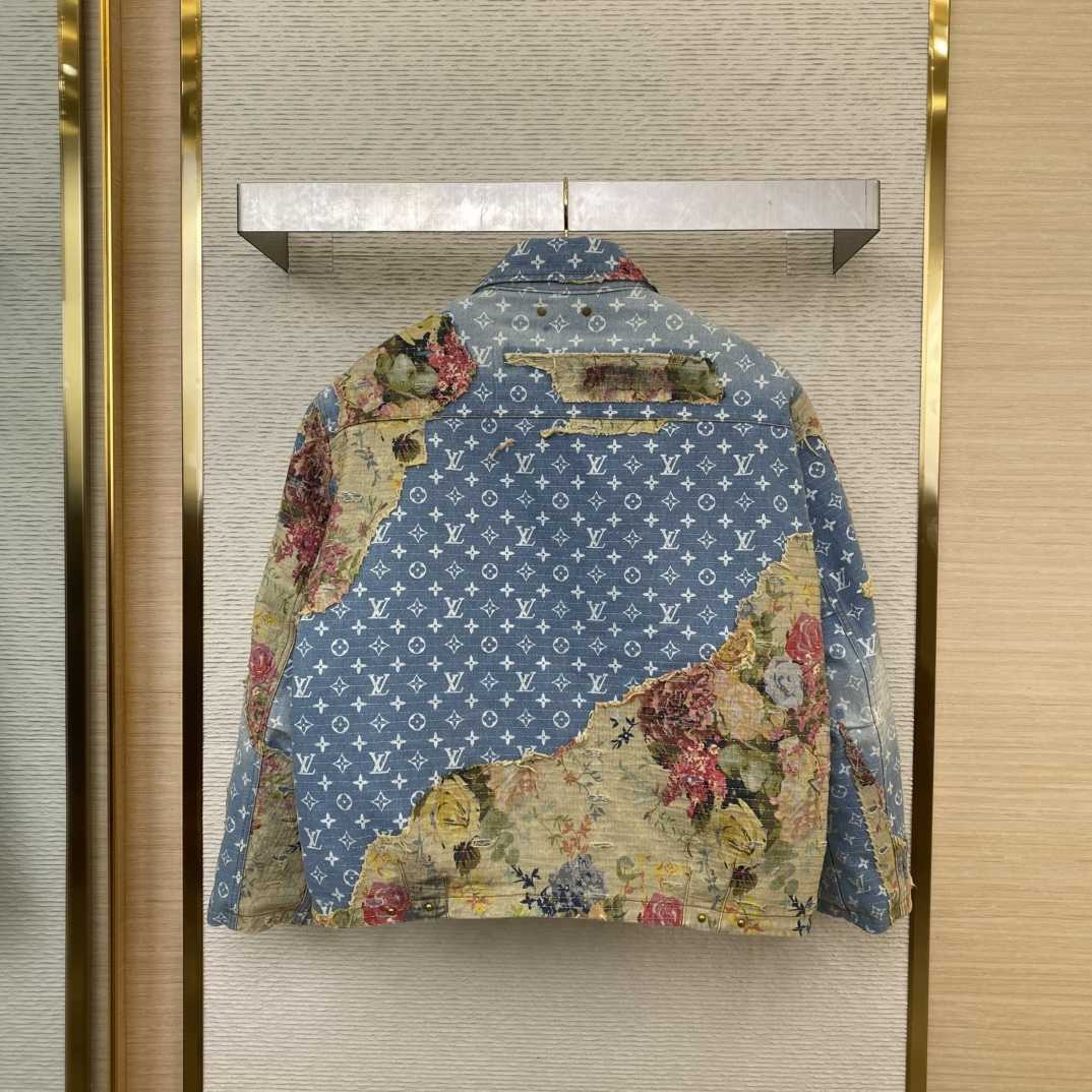 Louis Vuitton Destroyed Workwear Denim Jacket  1AAGQG - EUR FASHION
