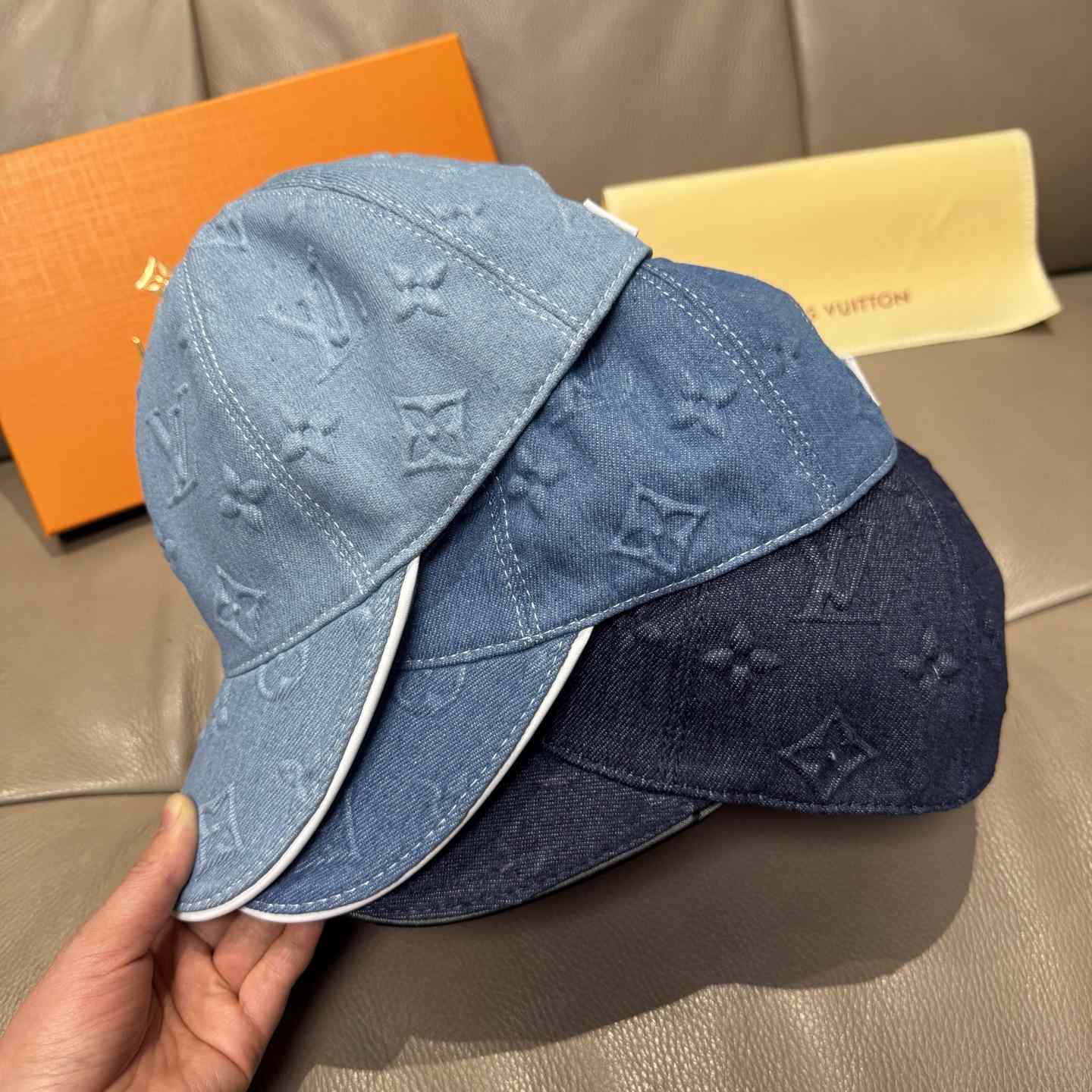 Louis Vuitton Monogram Denim Cap - EUR FASHION