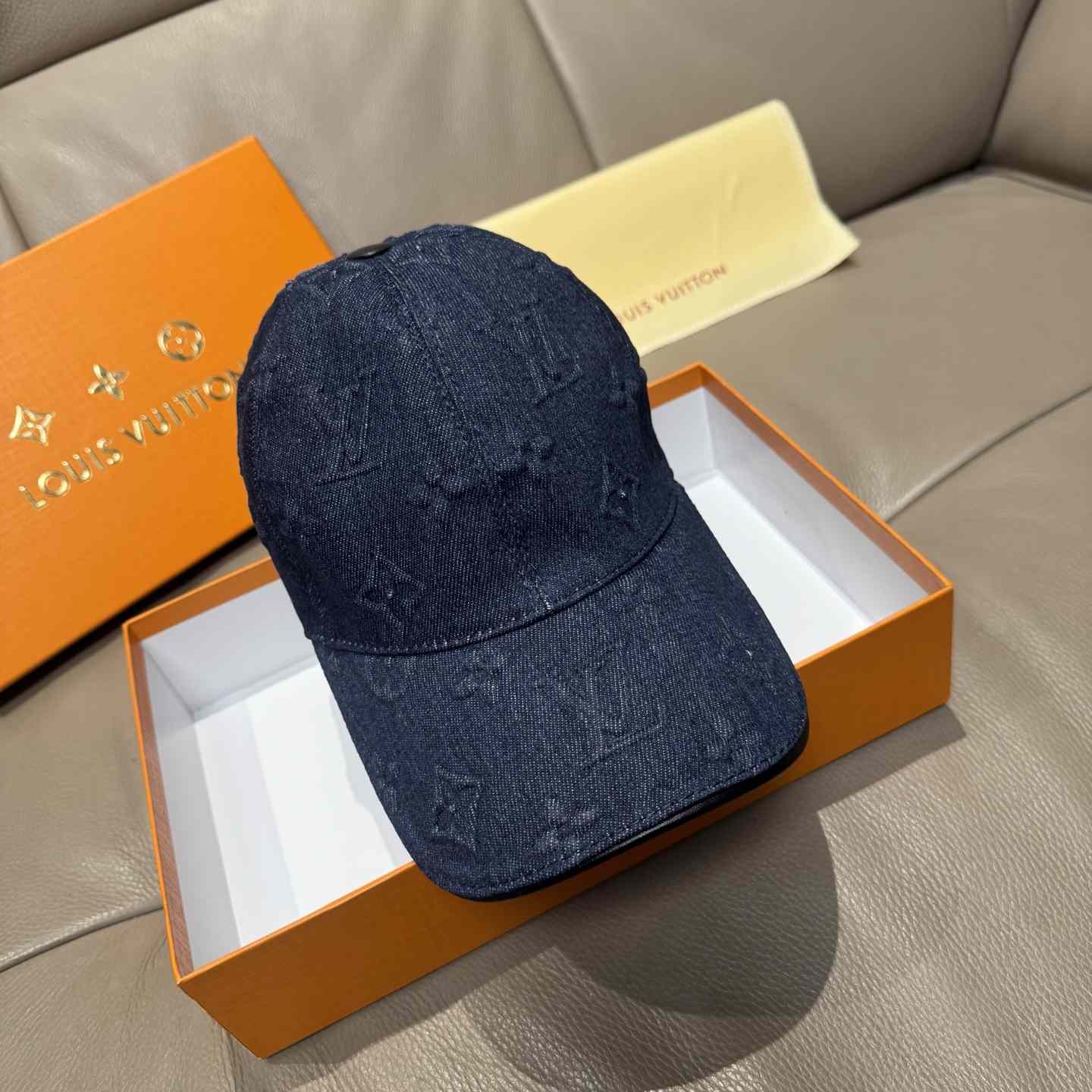 Louis Vuitton Monogram Denim Cap - EUR FASHION
