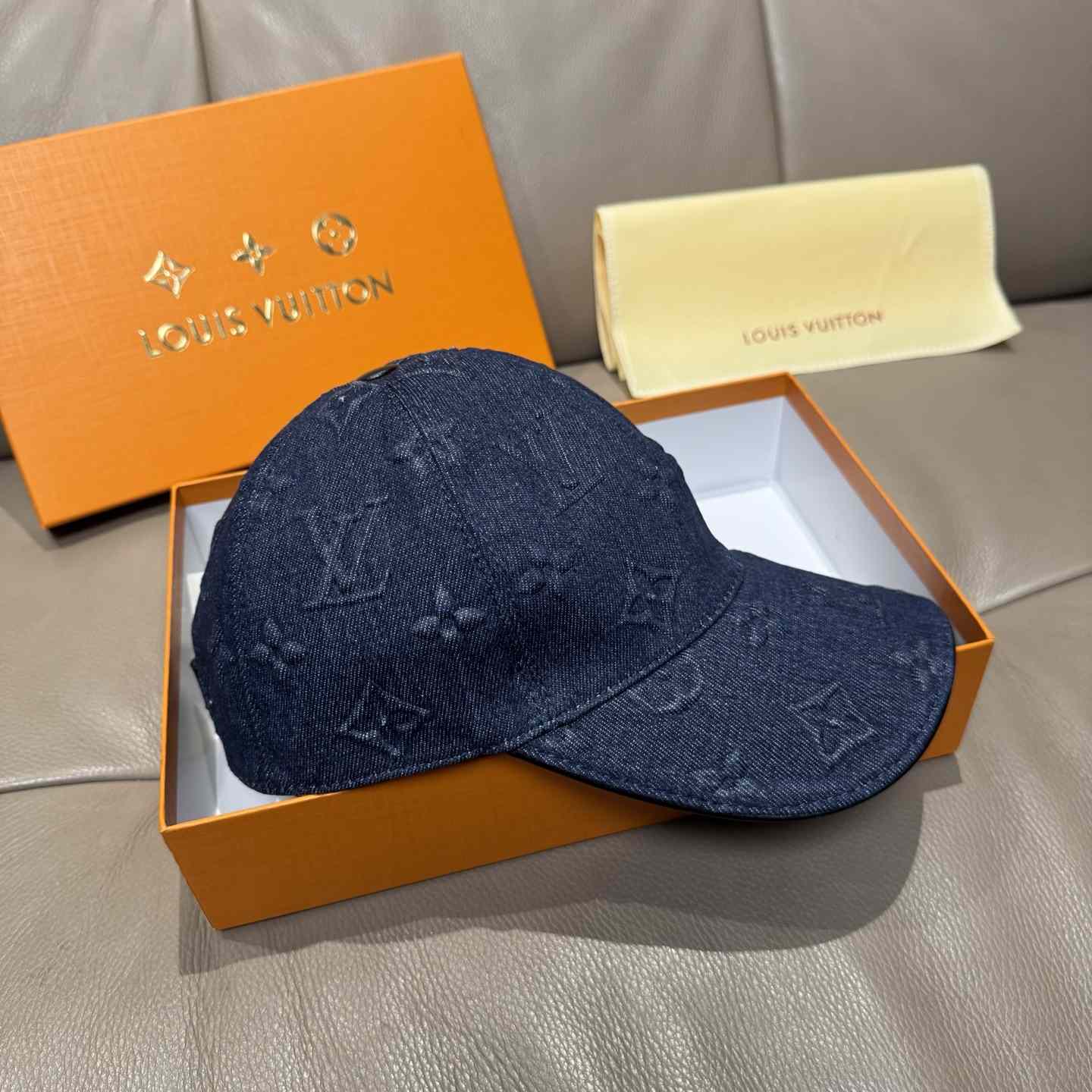 Louis Vuitton Monogram Denim Cap - EUR FASHION