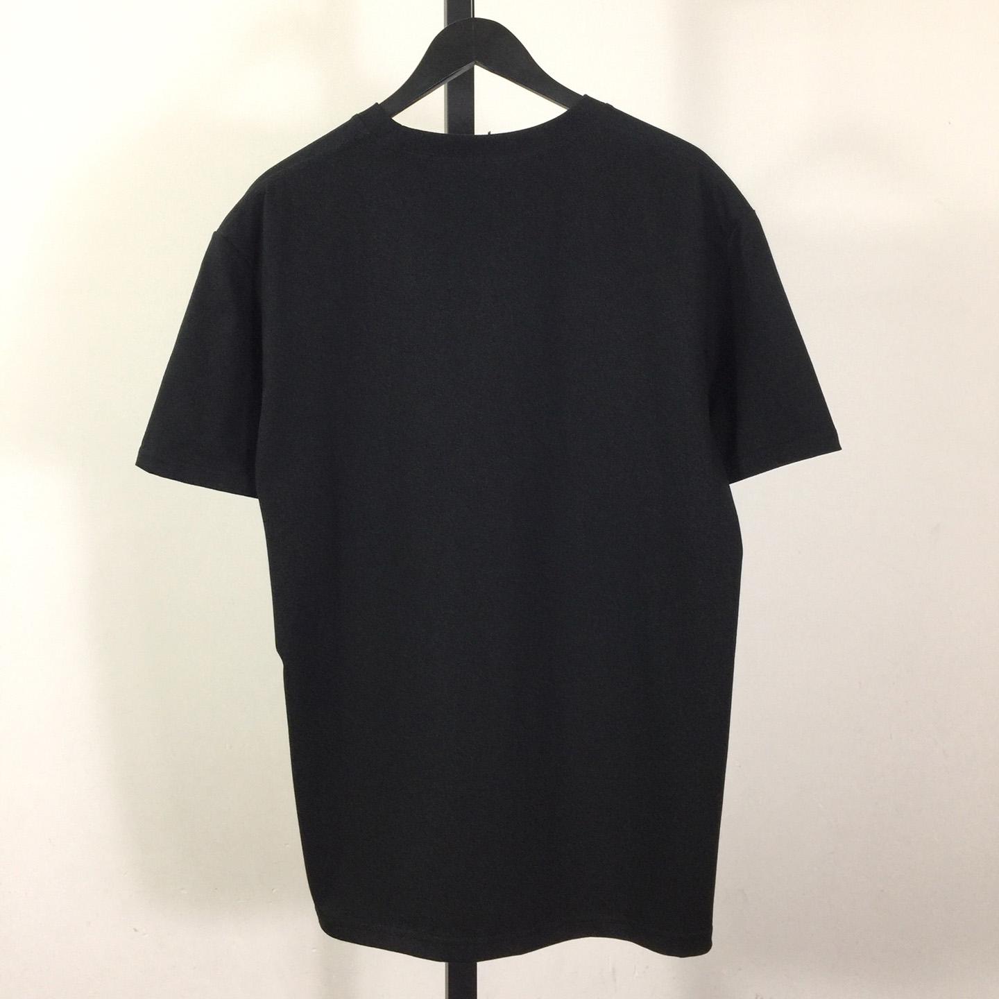 Fendi Lunar New Year Black Cotton T-shirt - EUR FASHION