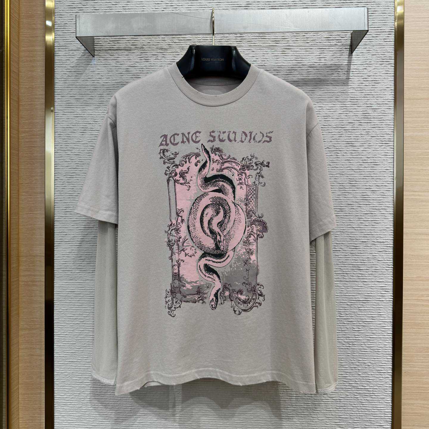 Acne Studios T-Shirt 'Rust Red' - EUR FASHION