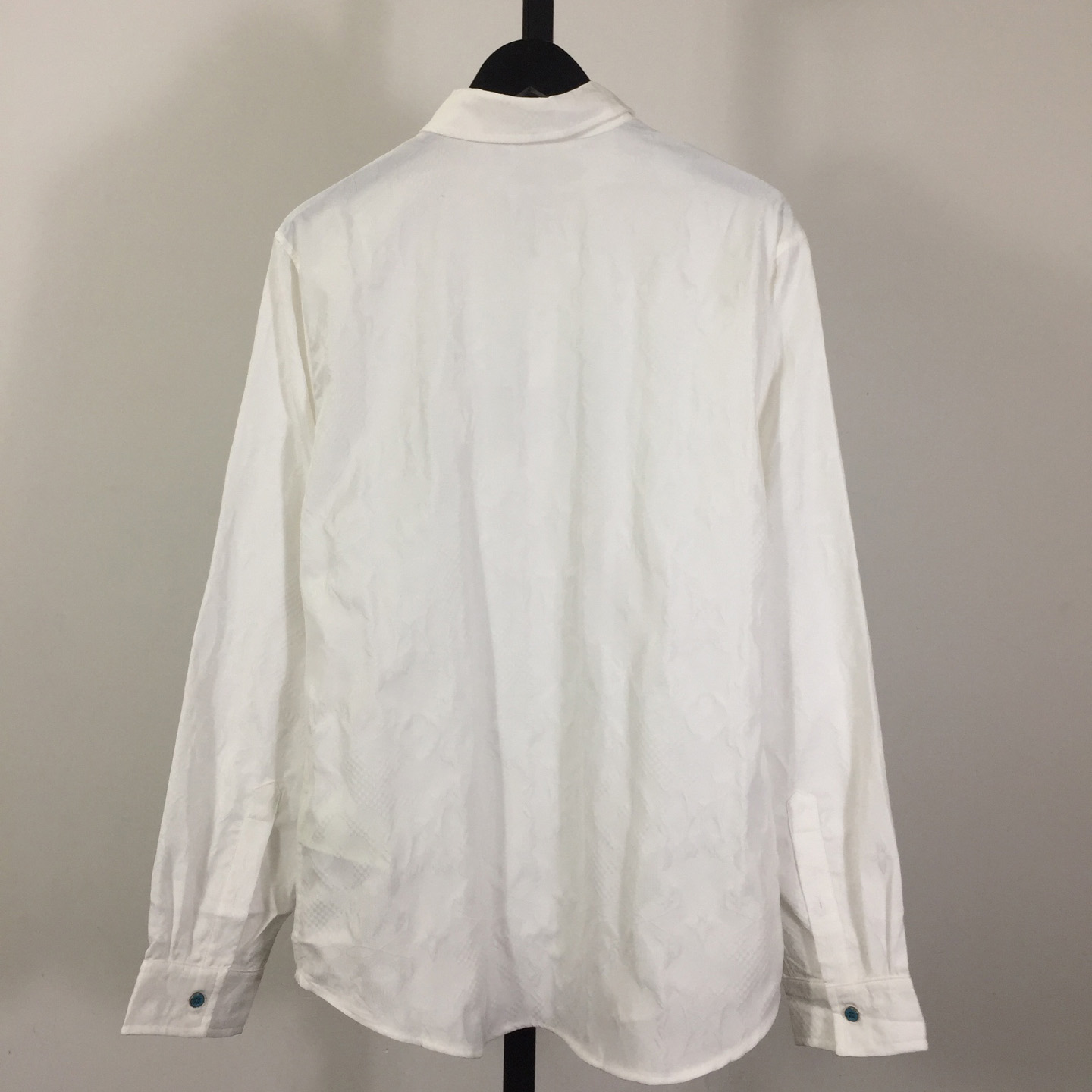 Louis Vuitton Long-Sleeved Jacquard Silk Shirt   1AFWRZ - EUR FASHION