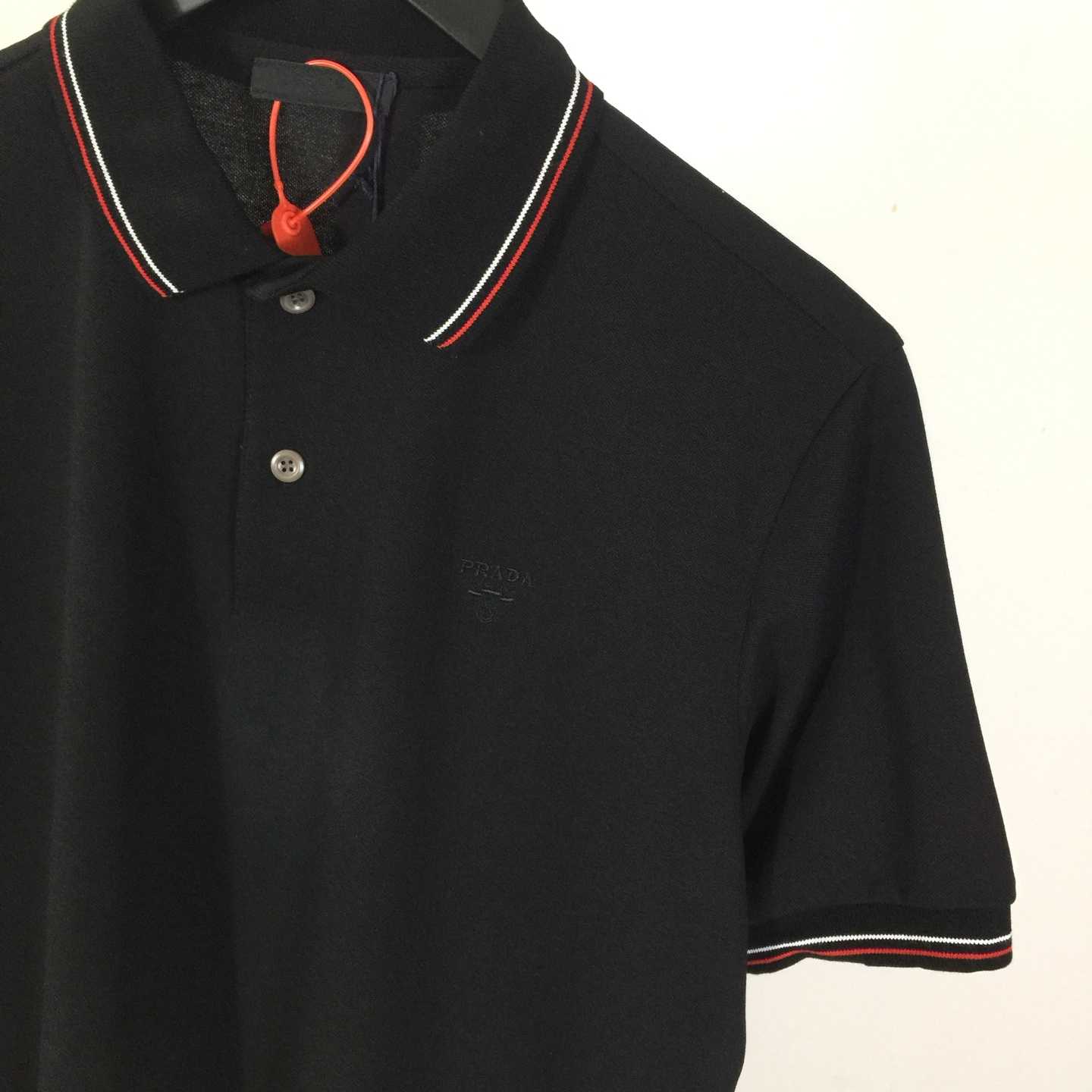 Prada Short-sleeved Piqué Polo Shirt - EUR FASHION