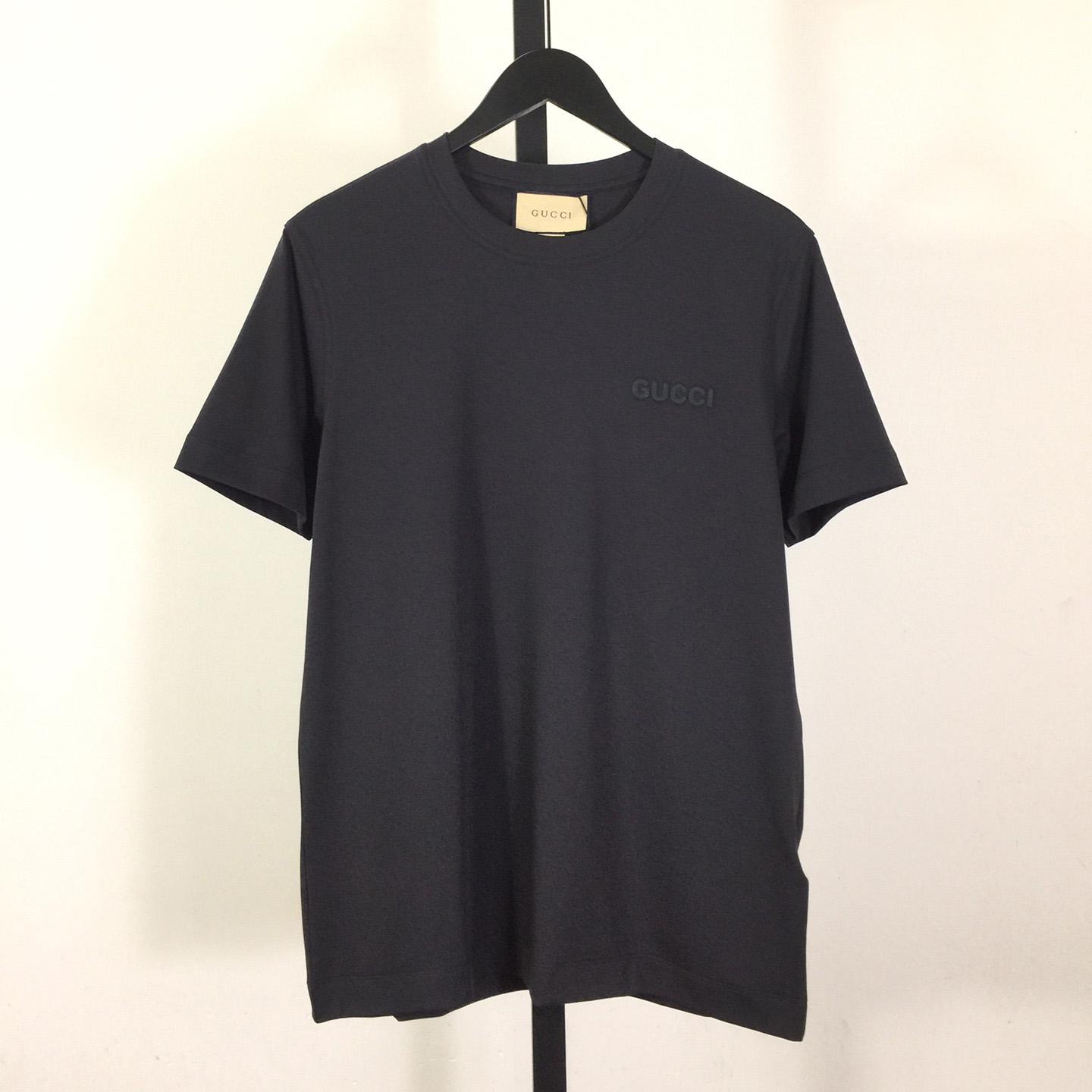 Gucci Cotton Jersey T-shirt With Embroidery - EUR FASHION