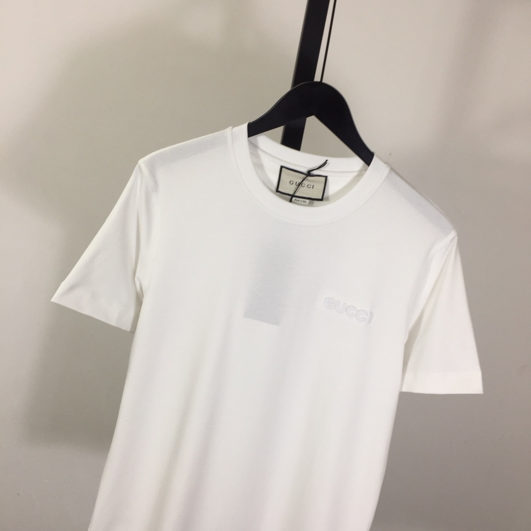 Gucci Cotton Jersey T-shirt With Embroidery - EUR FASHION