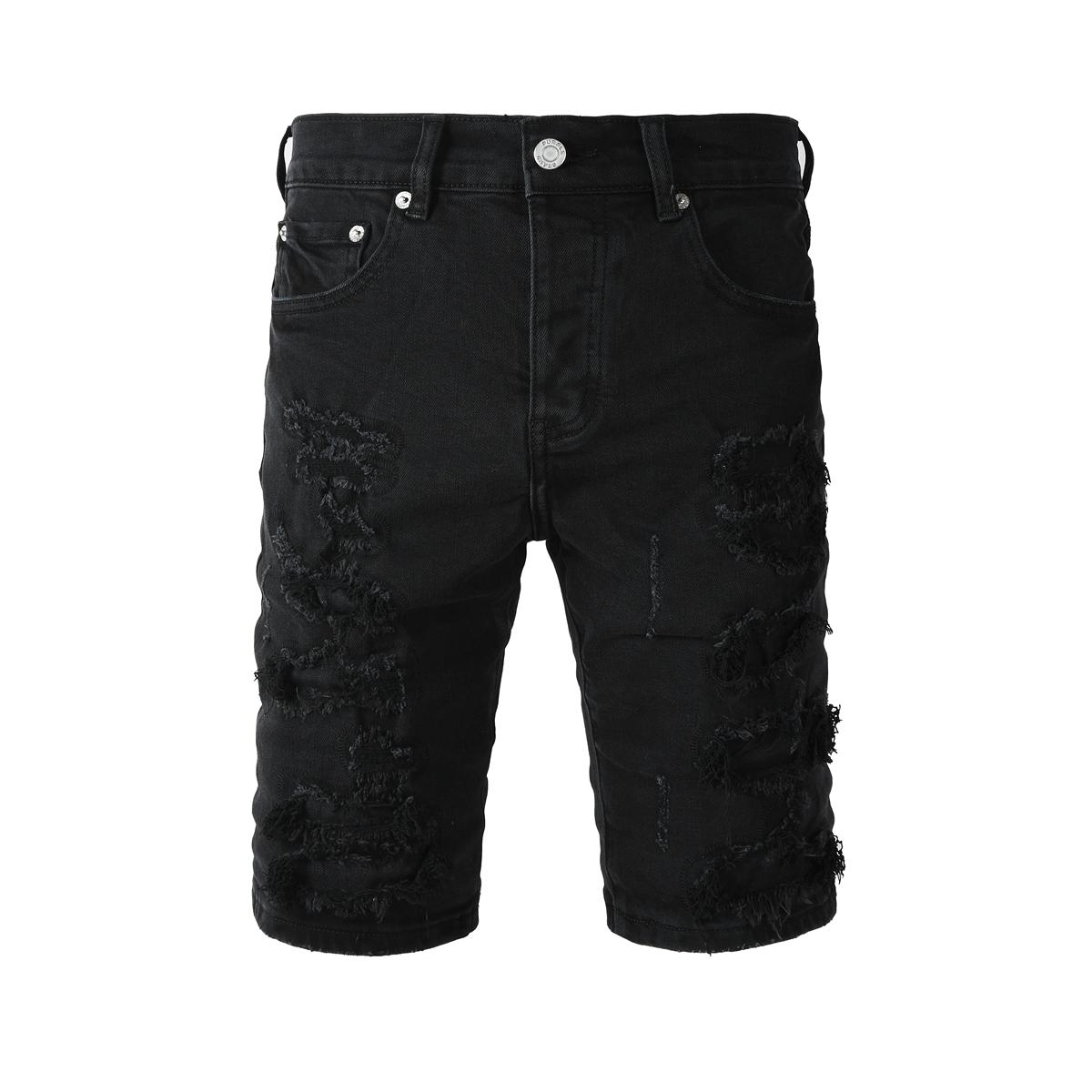 Purple-Brand Denim Shorts    5108 - EUR FASHION
