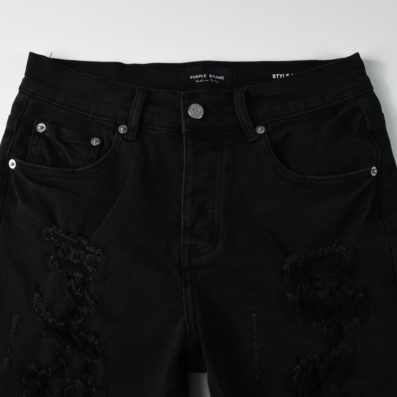 Purple-Brand Denim Shorts    5108 - EUR FASHION