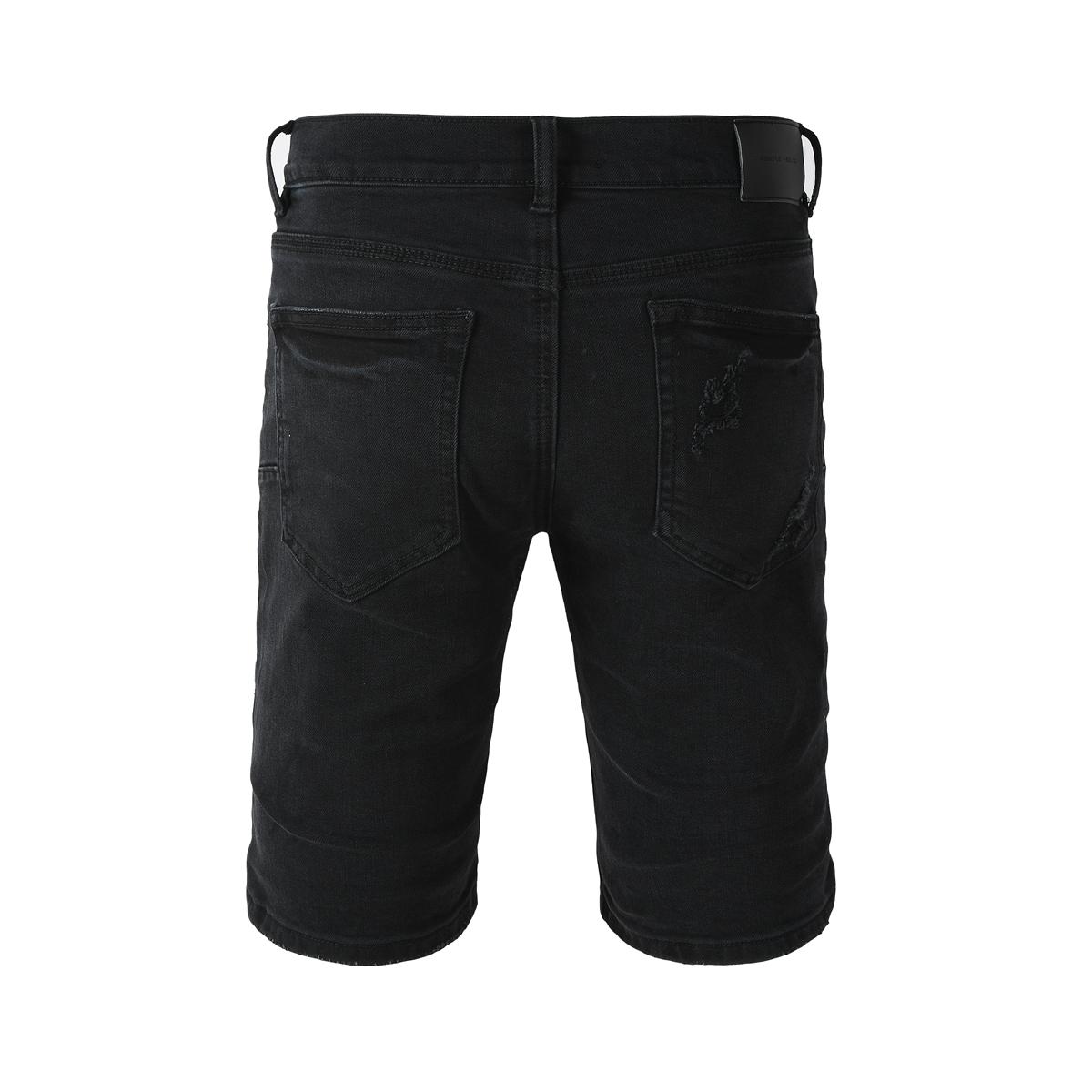 Purple-Brand Denim Shorts    5108 - EUR FASHION