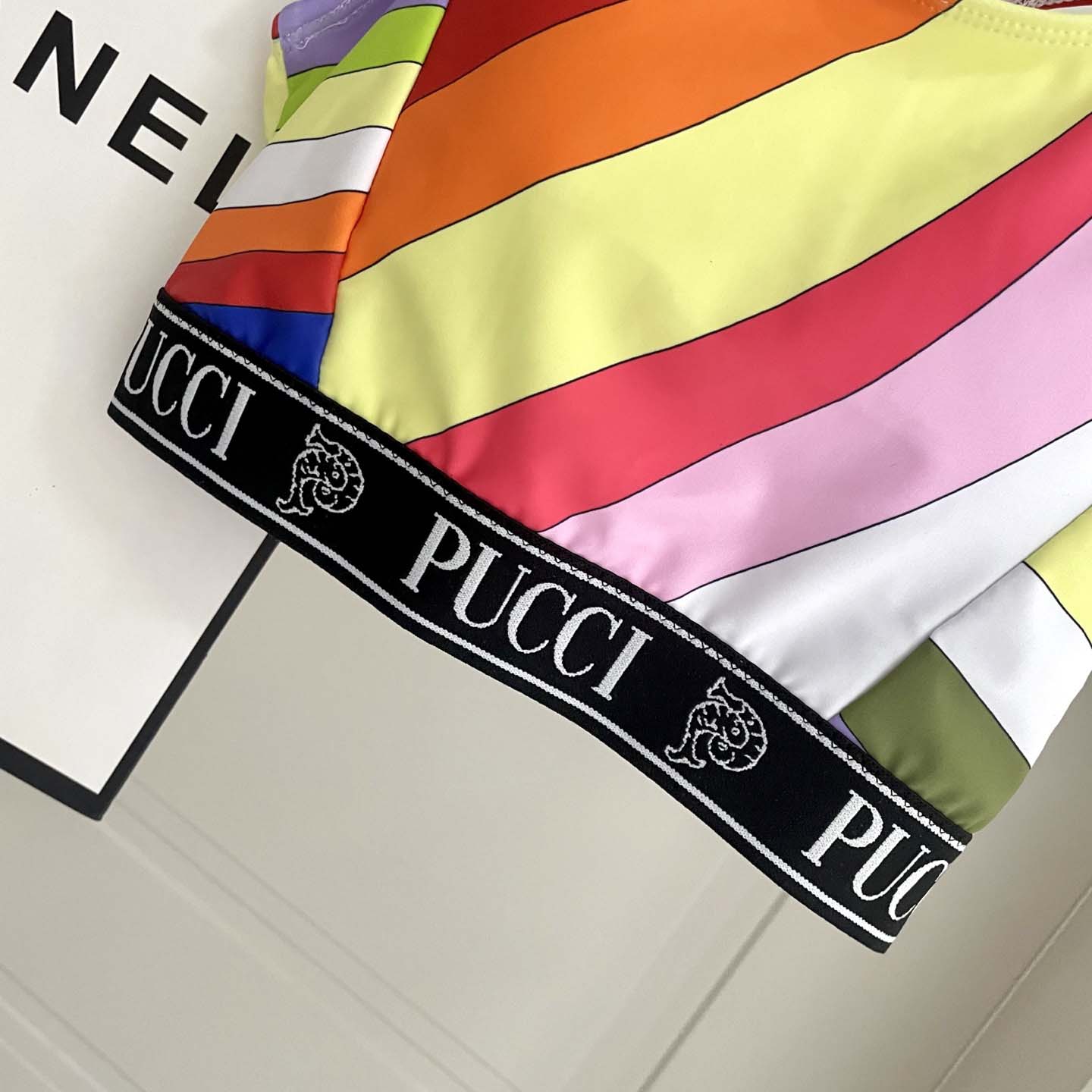 Pucci Iride-Print Crop Top And Leggings  - EUR FASHION