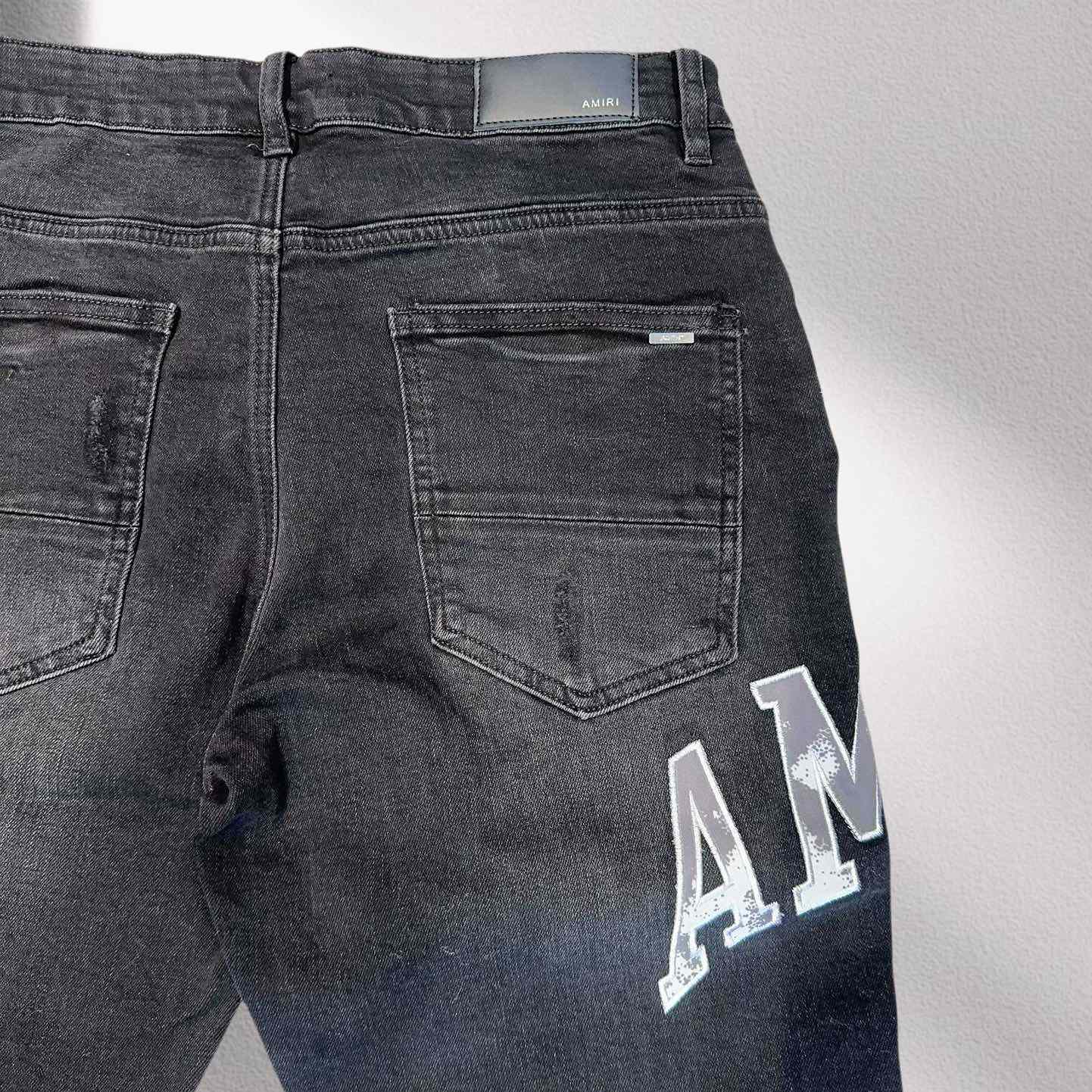 Amiri Denim Shorts     8012 - EUR FASHION