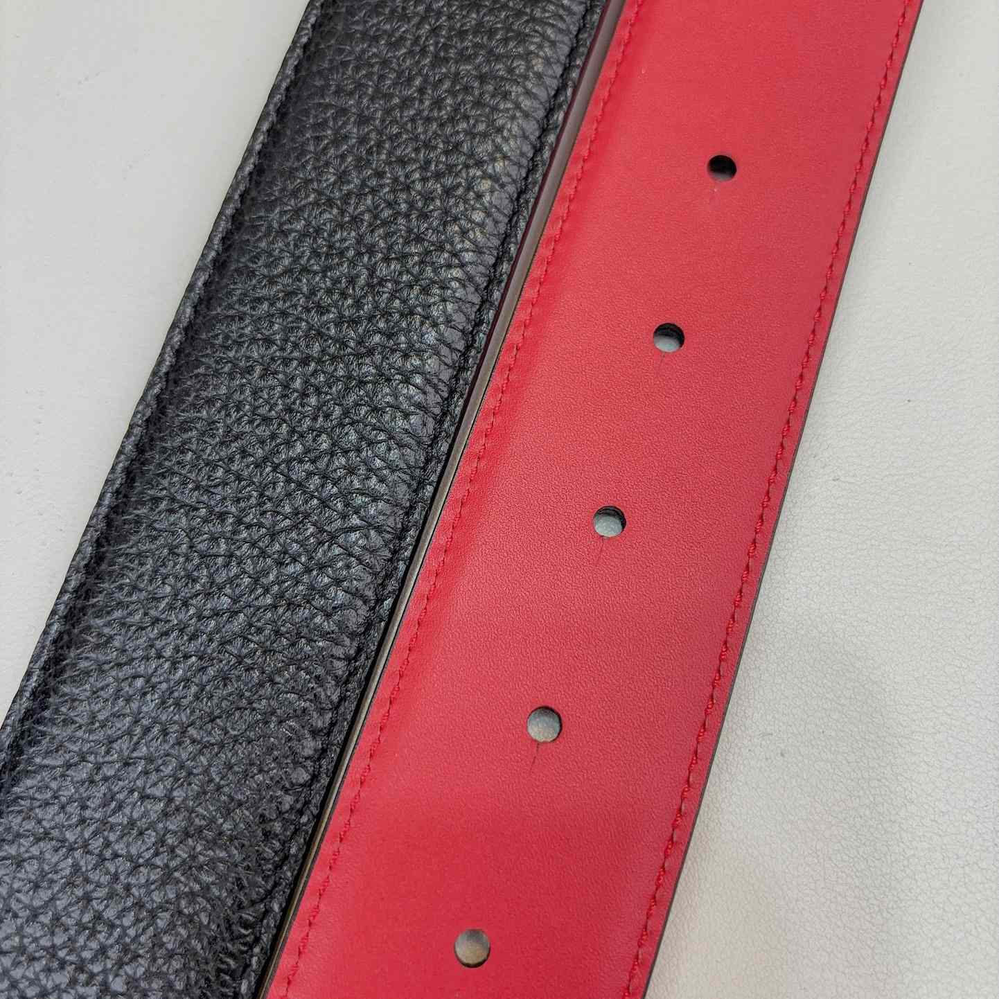 Versace Leather Belt   40mm - EUR FASHION