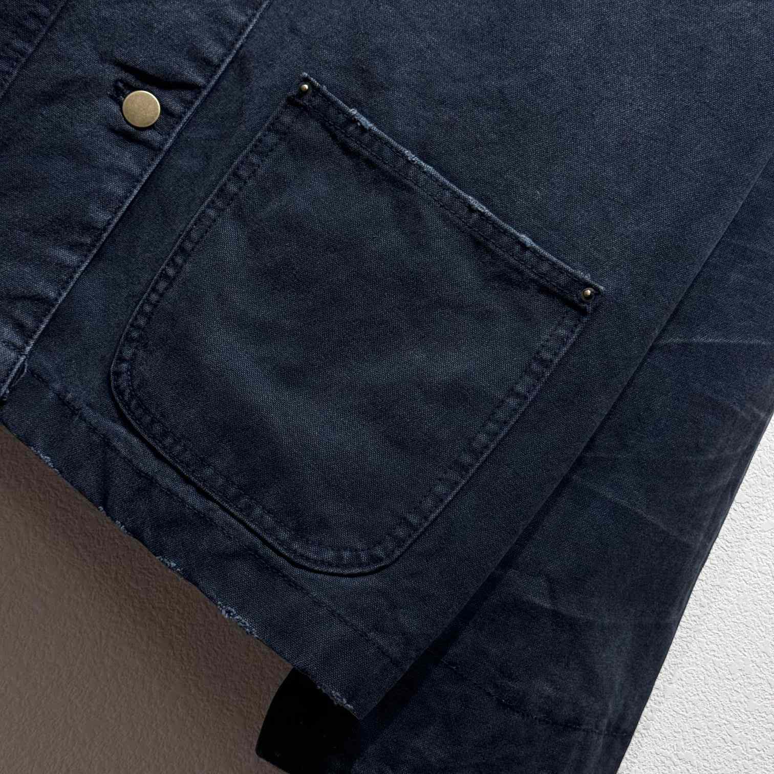 Prada Distressed Canvas Jacket - EUR FASHION
