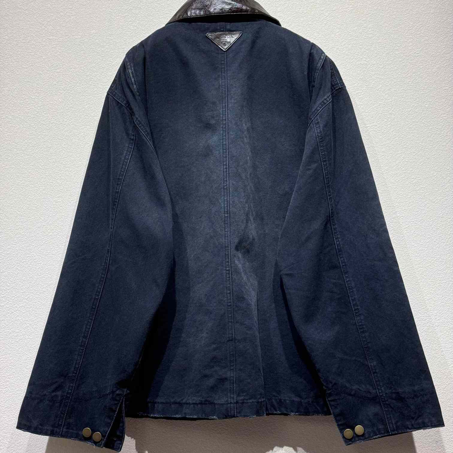Prada Distressed Canvas Jacket - EUR FASHION